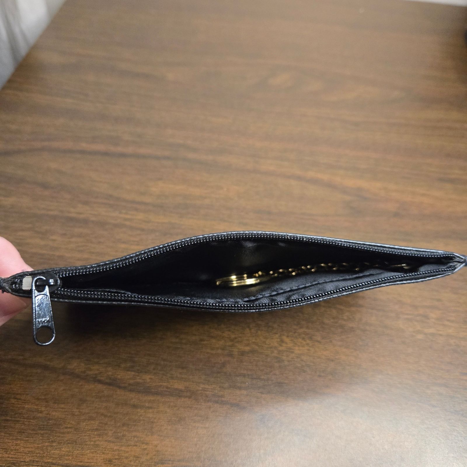 Dooney & Bourke Dooney Bourke Signature DB Monogram Wristlet Pouch Leather Size ONE SIZE - 5 Thumbnail