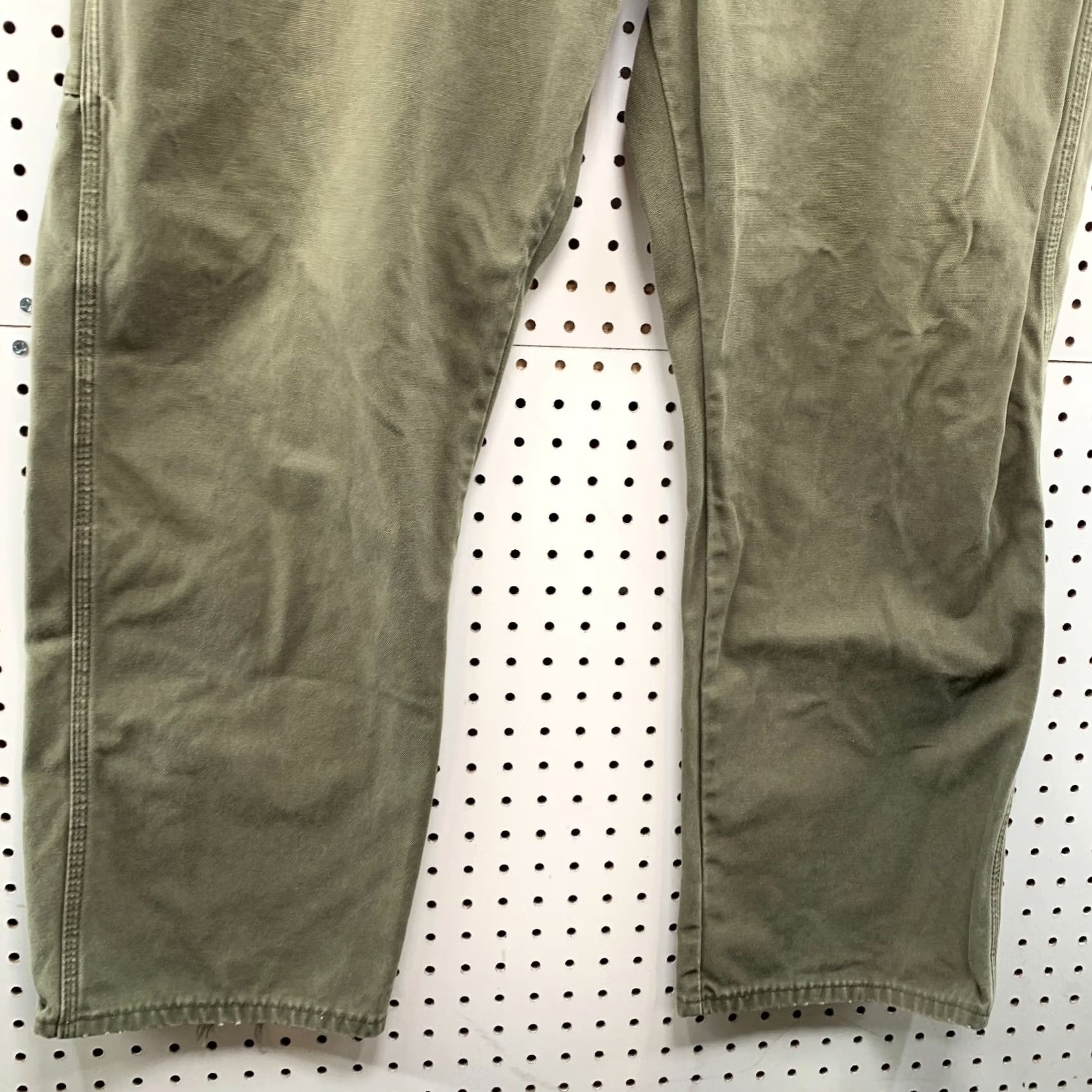 Dickies VINTAGE Dickies Carpenter Pants Mens 42X30 Moss Olive Green Canvas Workwear Size US 42 / EU 58 - 5 Thumbnail