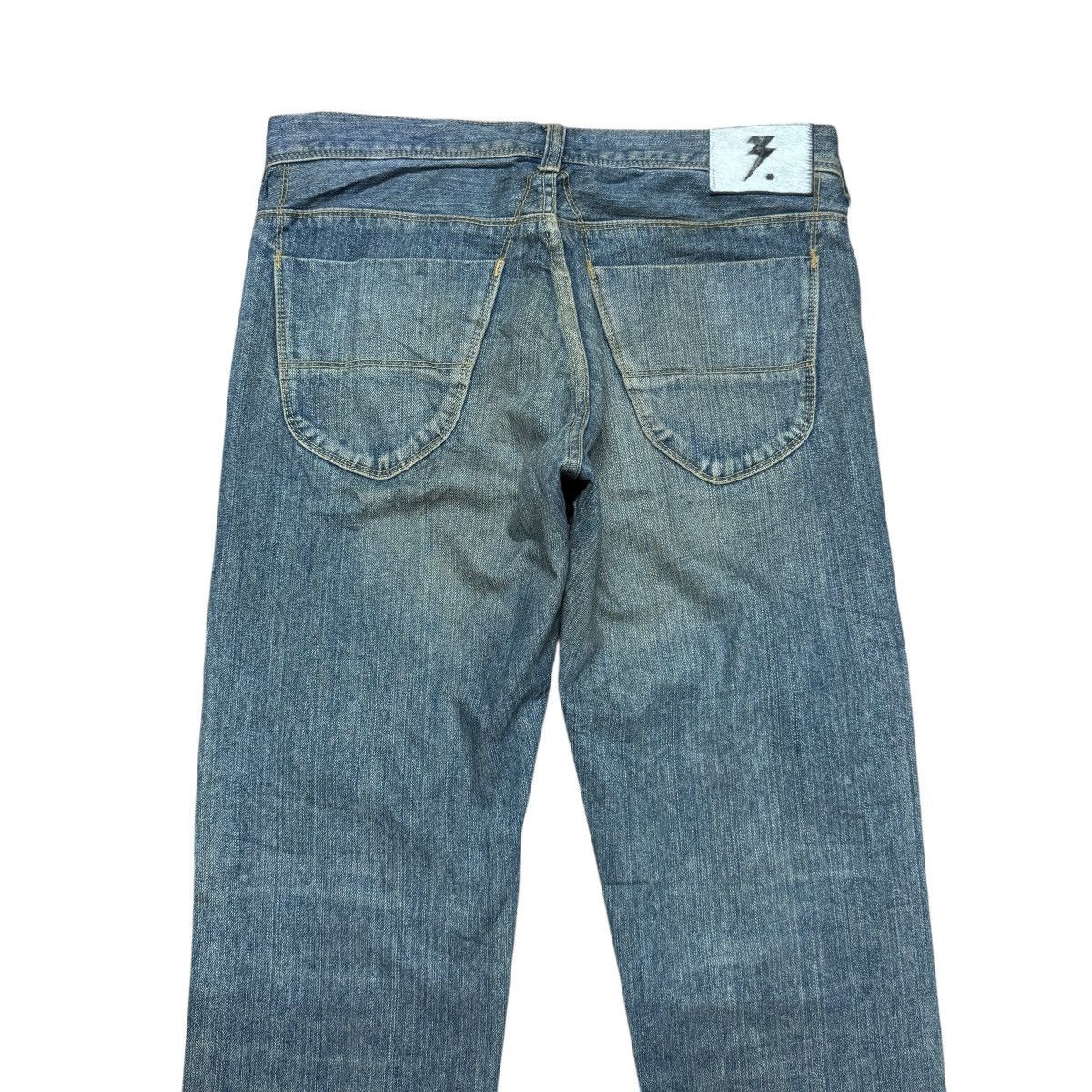 Hysteric Glamour OZONE ROCKS Distressed Denim Painter Jeans Size US 33 - 9 Thumbnail