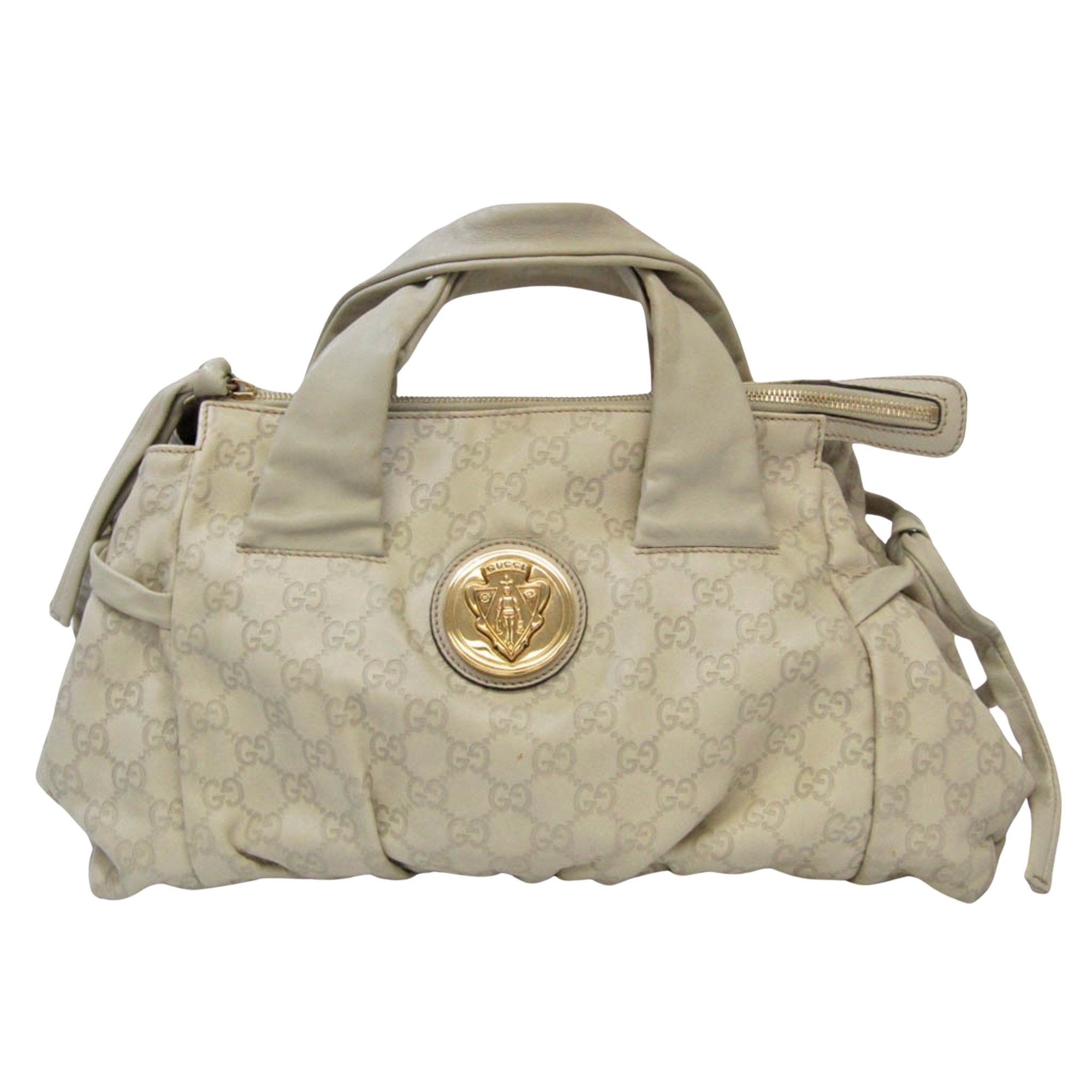 Gucci Hysteria Beige Leather Handbag (Pre-Owned) Size ONE SIZE - 1 Thumbnail