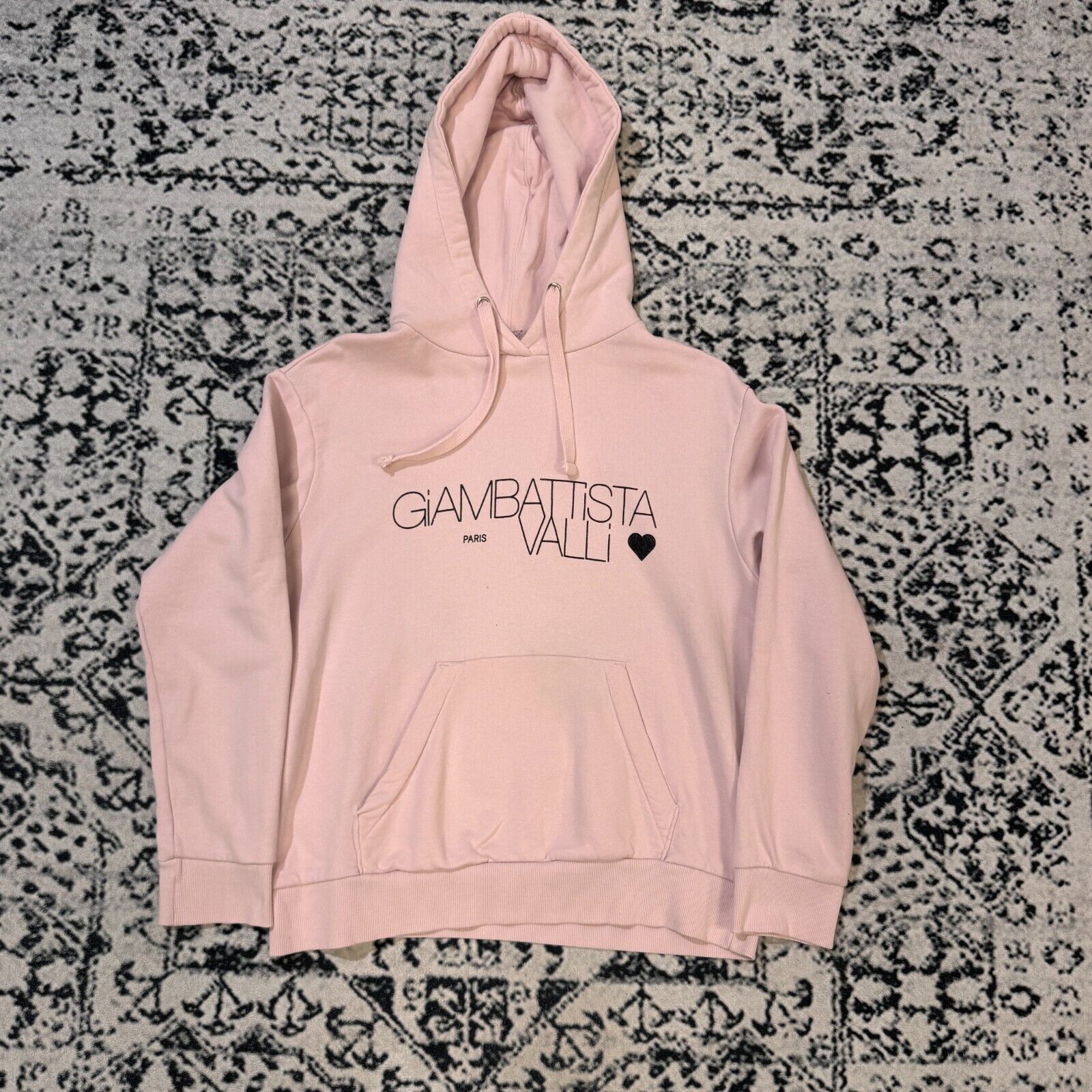 Giambattista Valli × Vintage Gambattista Valli Vintage Pink Cotton Hoodie Size L Y2K 90s Size US L / EU 52-54 / 3 - 1 Thumbnail