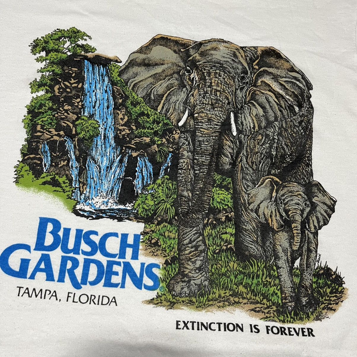 Vintage Busch garden vintage tee Oneita 90s Size US M / EU 48-50 / 2 - 5 Thumbnail