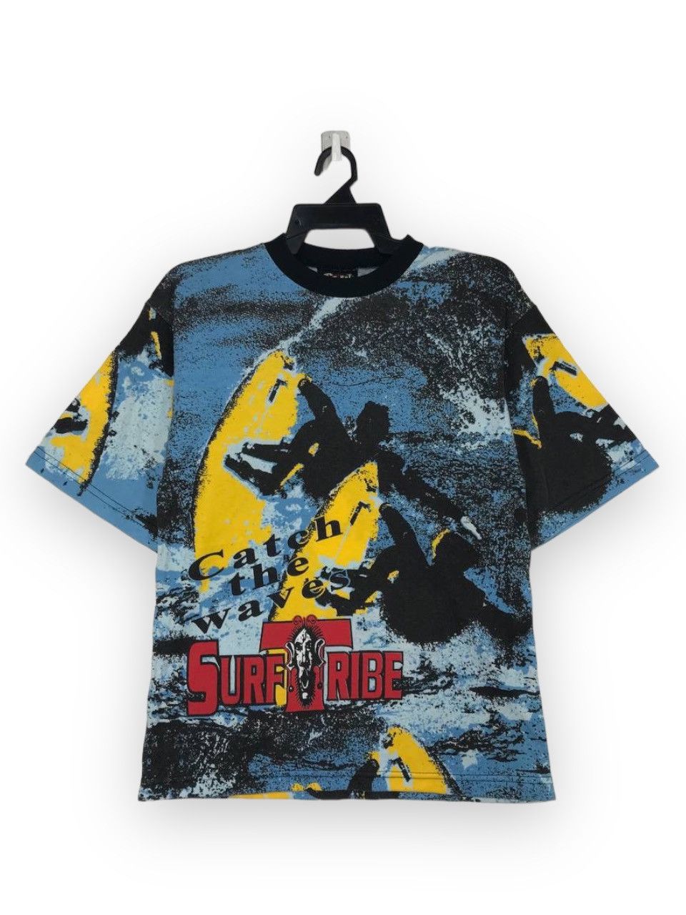 Vintage Vintage rare Surftribe fullprint Street Crew Size US M / EU 48-50 / 2 - 1 Thumbnail