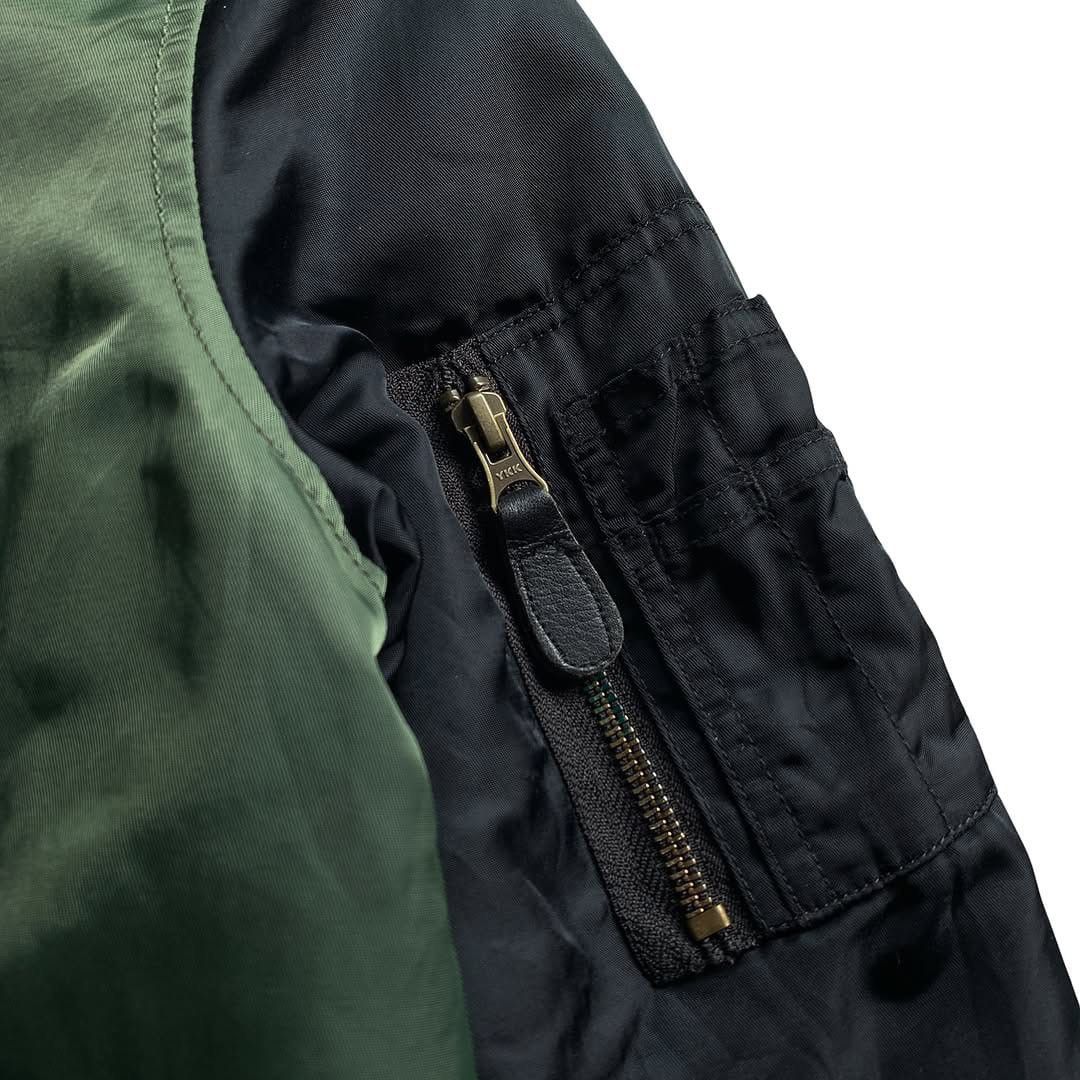 Japanese Brand Sly military reversible bomber jacket Size US S / EU 44-46 / 1 - 4 Thumbnail