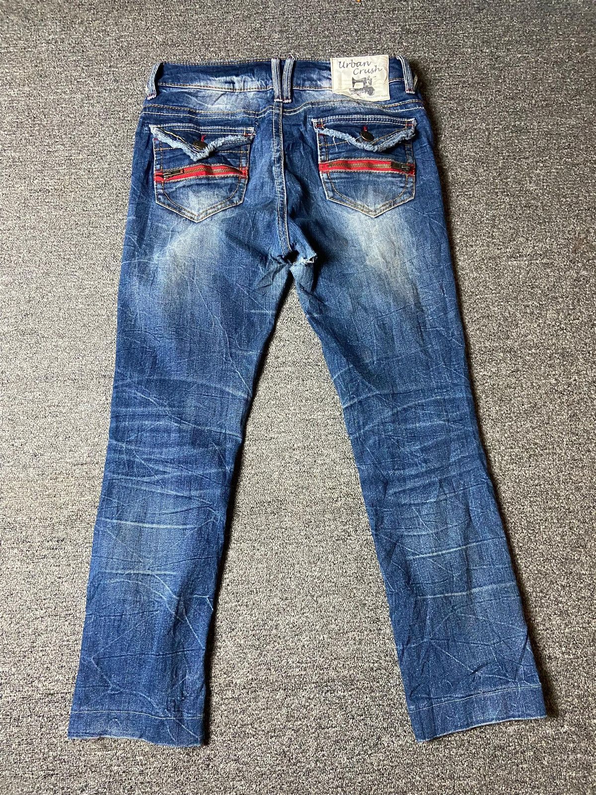 Japanese Brand × Vintage Vintage Urban Crush Distressed Denim Jeans (122) Size US 29 - 2 Thumbnail