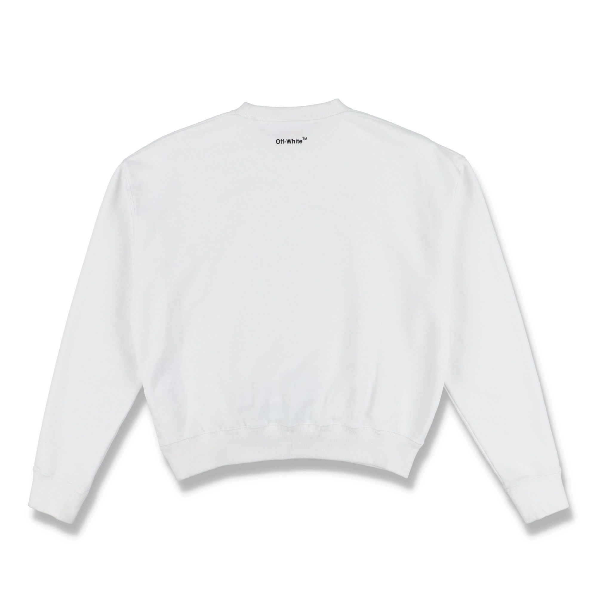 Off-White White Mona Lisa Logo Oversized Sweatshirt Size US M / EU 48-50 / 2 - 8 Thumbnail