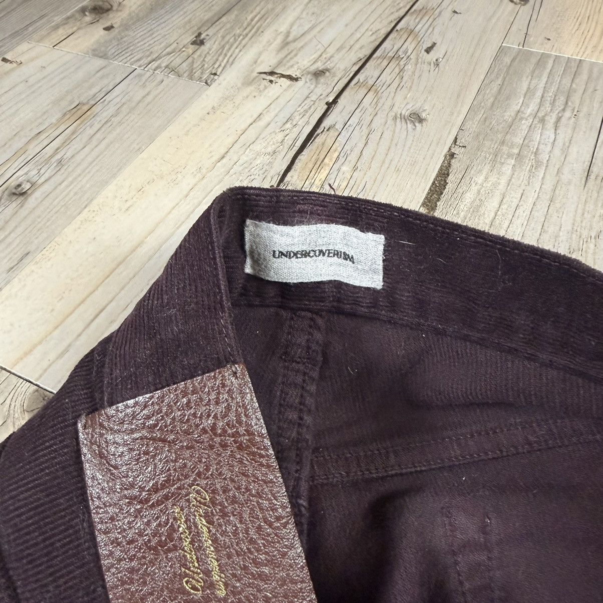 Undercover Rare Undercoverism Undercover Insert Plum Corduroy Pants Size US 30 / EU 46 - 3 Thumbnail