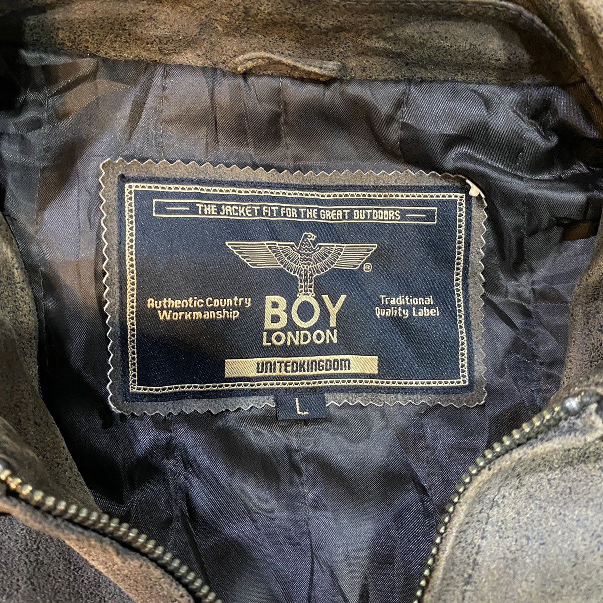 Boy London Rare Vintage 90s Boy London Suede Leather Jackets Size US L / EU 52-54 / 3 - 10 Thumbnail