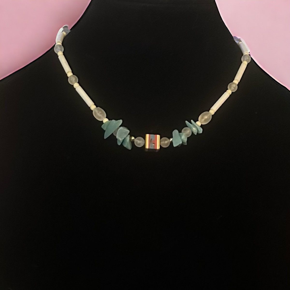 Vintage Vintage bead surfer necklace Size ONE SIZE - 1 Thumbnail