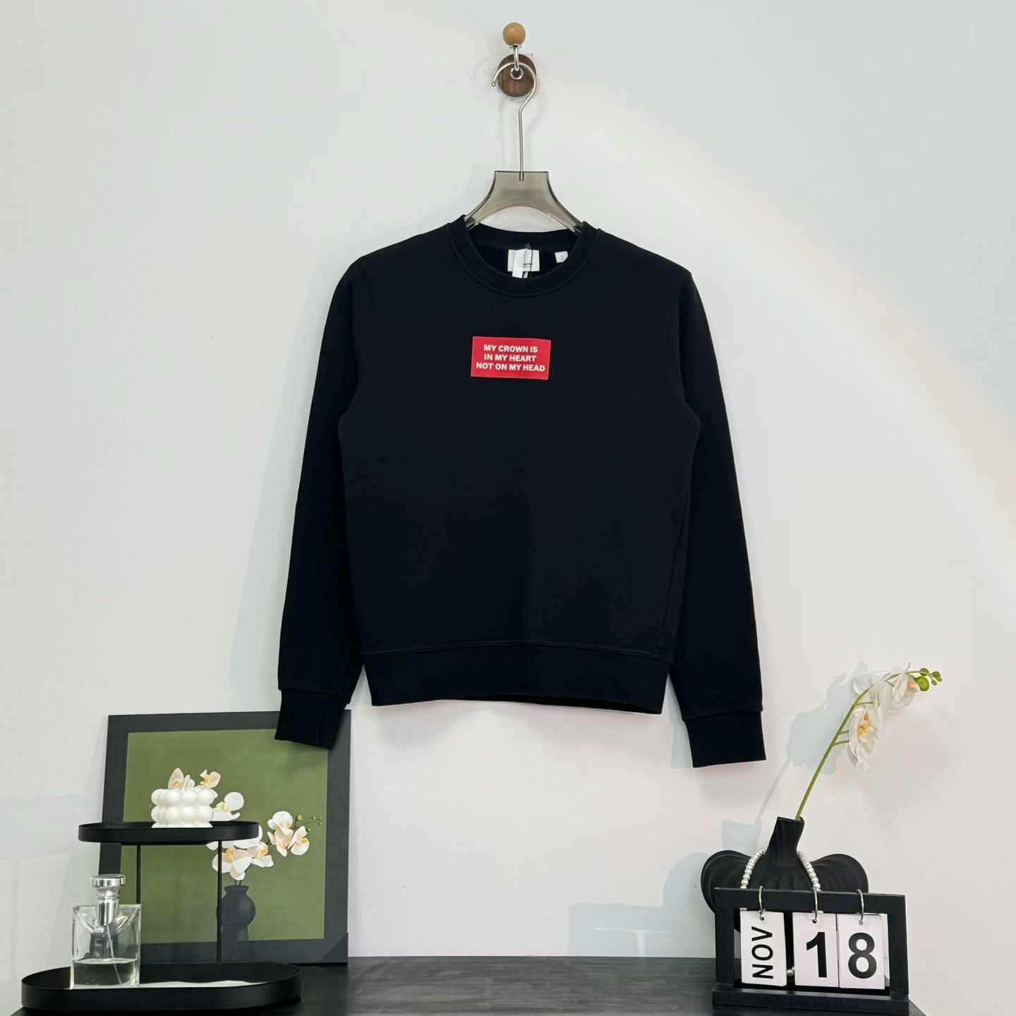 Burberry burberry front and back logo sweatshirt size s Size US S / EU 44-46 / 1 - 1 Thumbnail