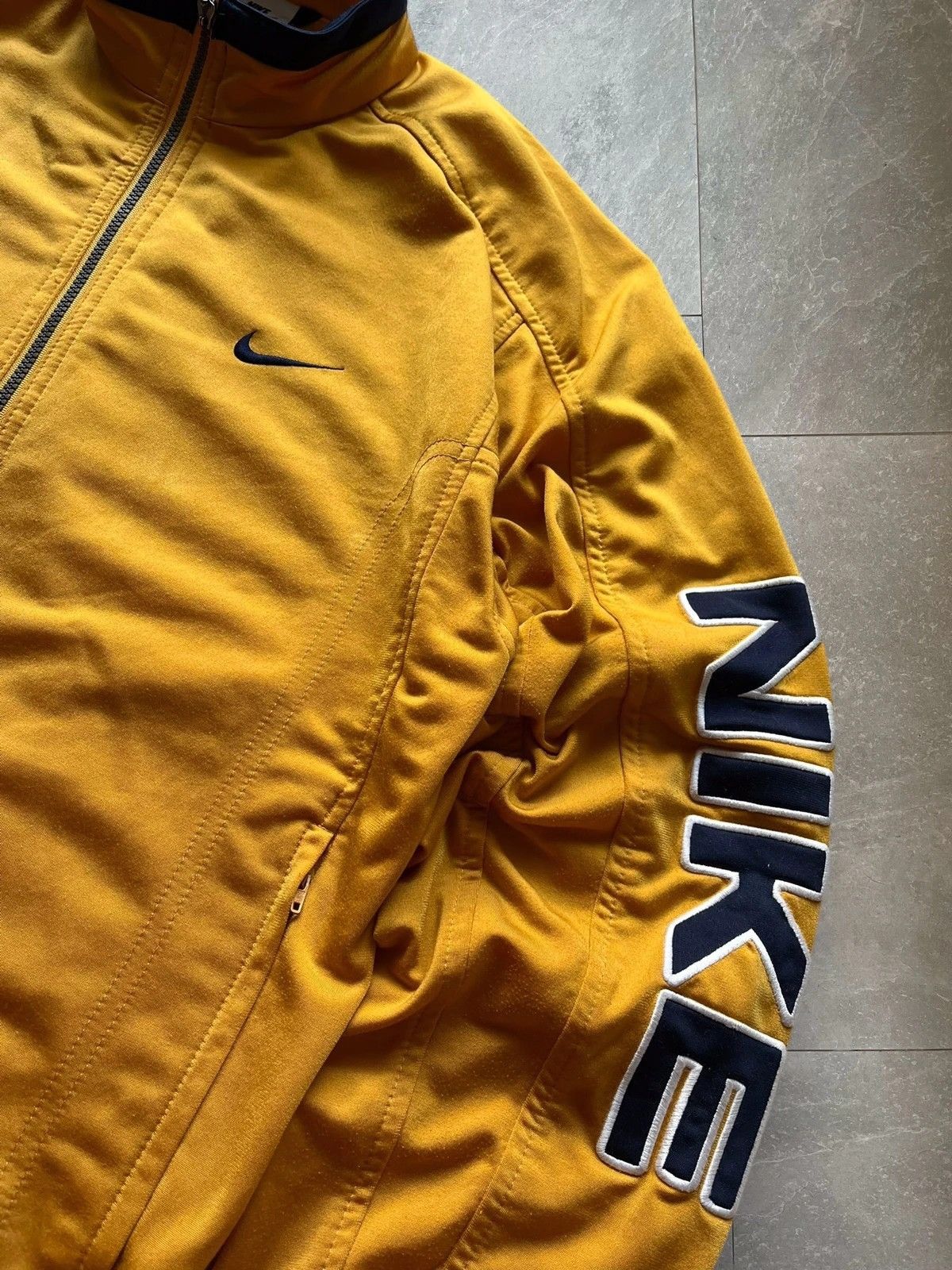 Nike OG Nike Windbreaker (164-176cm) = S Rare Vintage 1990s Size US S / EU 44-46 / 1 - 2 Thumbnail
