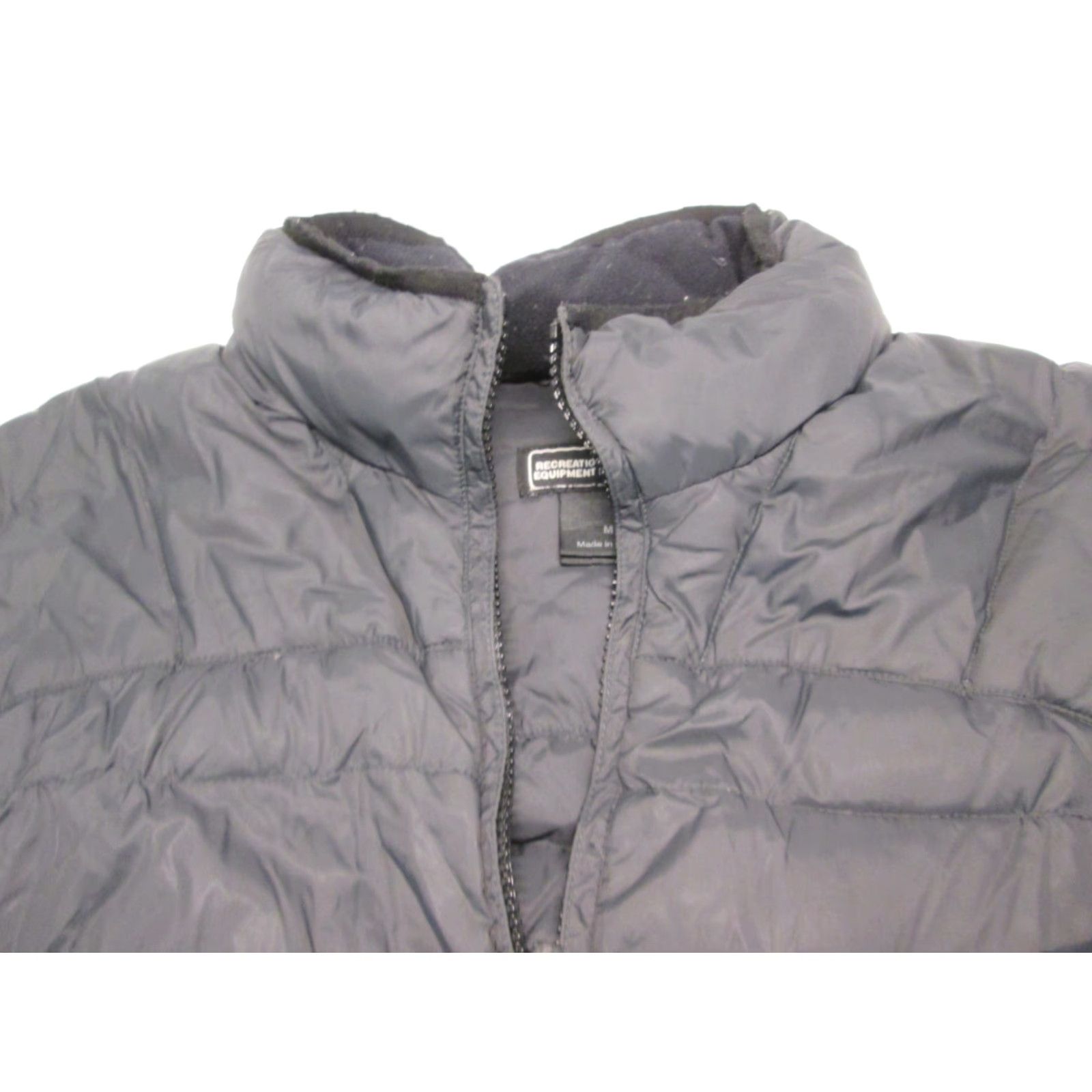 Vintage REI Womens M Puffer Jacket Black Goose Down Insulated Outerwear Jacket Size M / US 6-8 / IT 42-44 - 6 Thumbnail