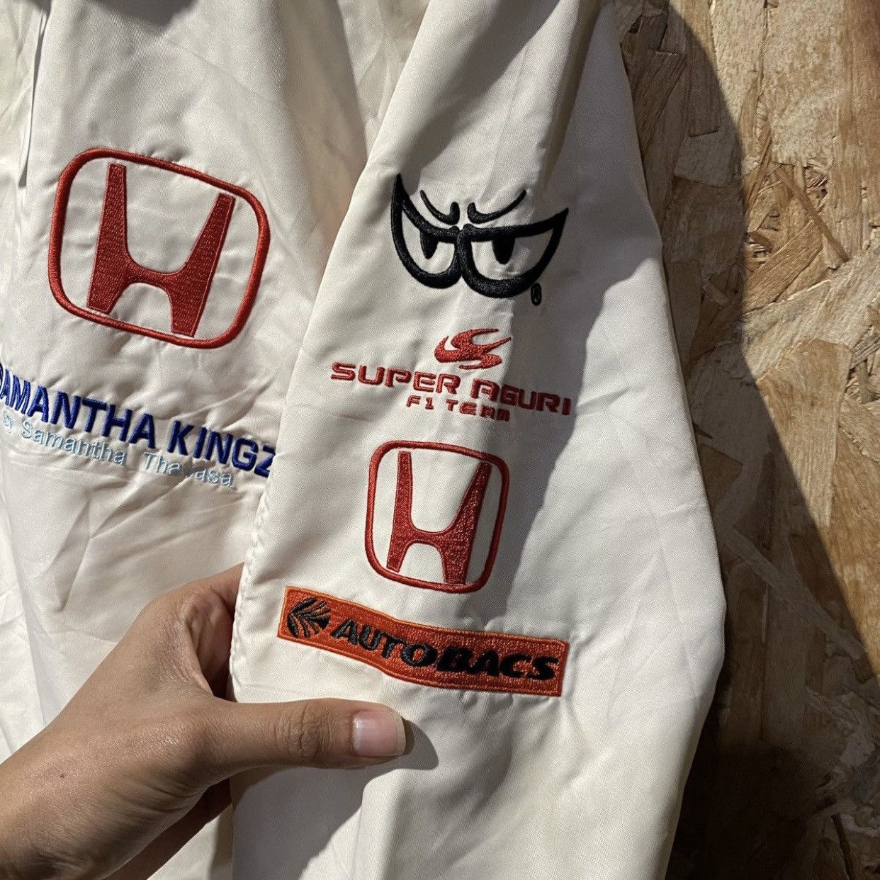 Honda × Vintage Vintage Honda Racing Jacket – Bridgestone x Samantha Kingz Size US L / EU 52-54 / 3 - 6 Thumbnail