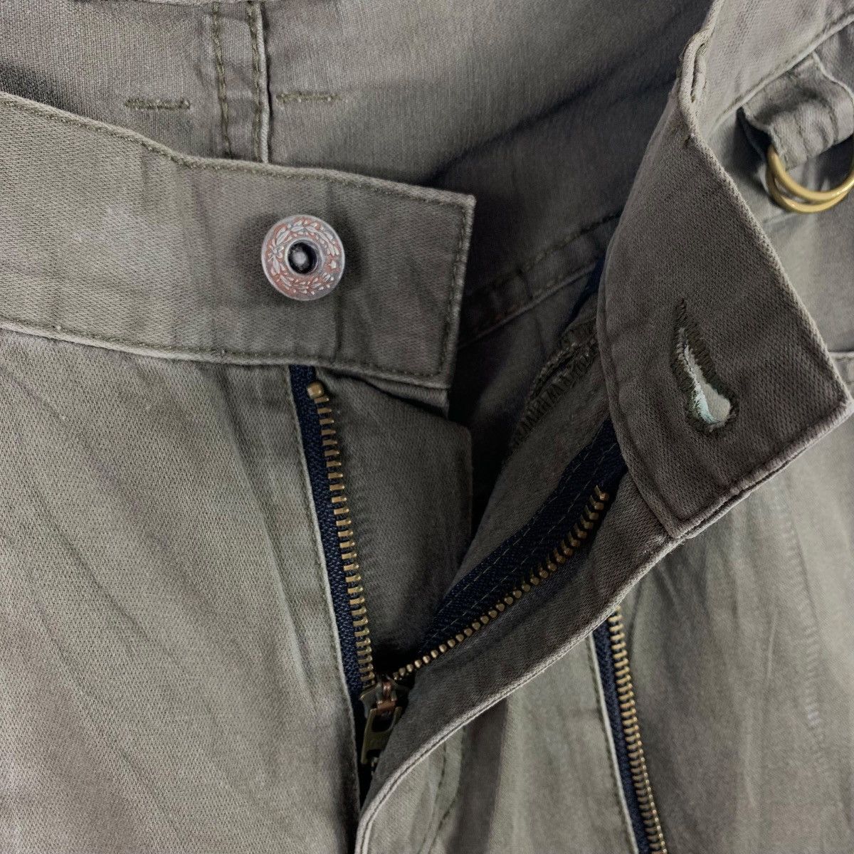 Japanese Brand × PPFM PPFM army green colour pants Size US 32 / EU 48 - 13 Thumbnail