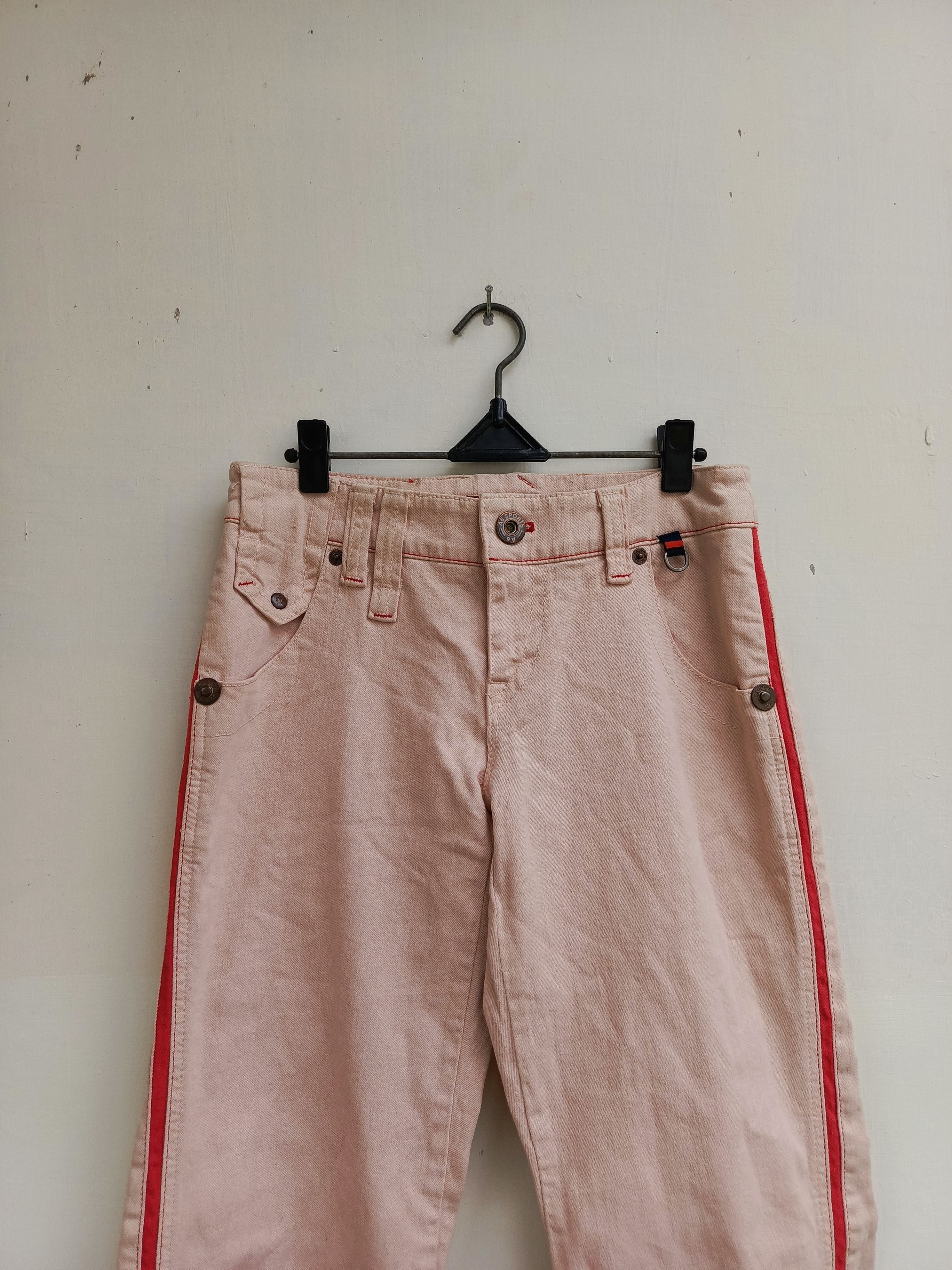 Designer A6 pants jeans pink color Size 26" / US 2 / IT 38 - 2 Thumbnail