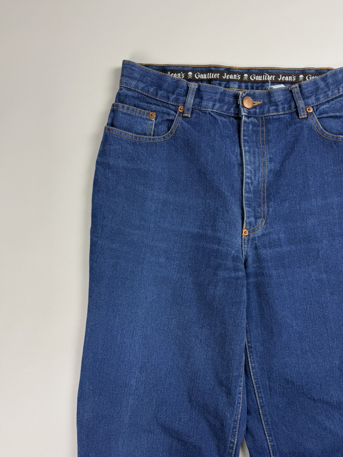 Jean Paul Gaultier Jean Paul Gaultier Vintage Unisex Denim Designer Jeans Size US 29 - 6 Thumbnail