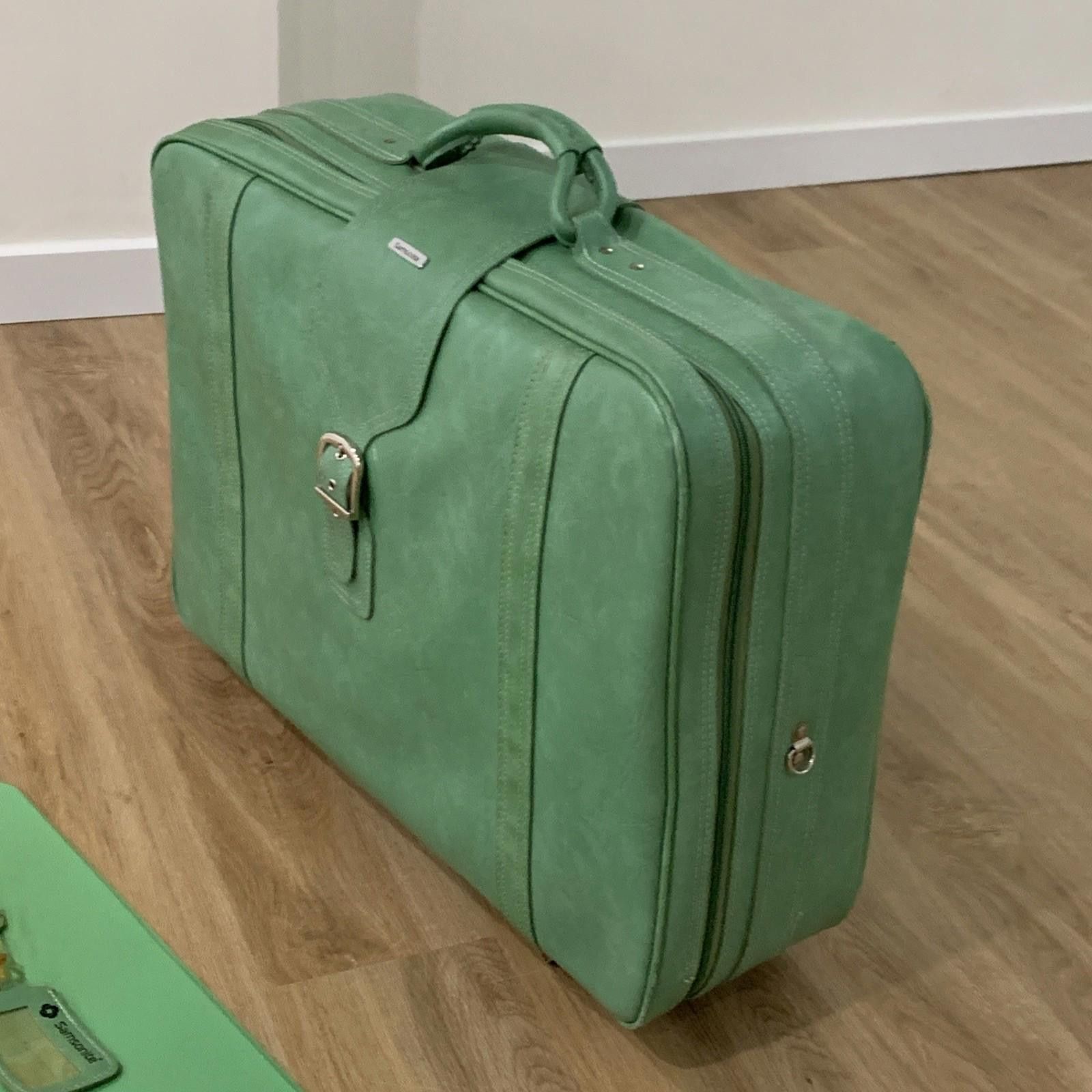 Samsonite Retro Luggage Vintage 1976 Samsonite Green Suitcase & More Size ONE SIZE - 4 Thumbnail