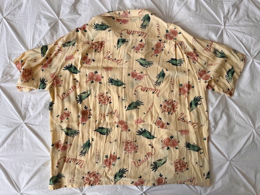 Visvim WALLIS SHIRT S/S SUNNYBIRD Yellow sz 3 Size US L / EU 52-54 / 3 - 2 Thumbnail