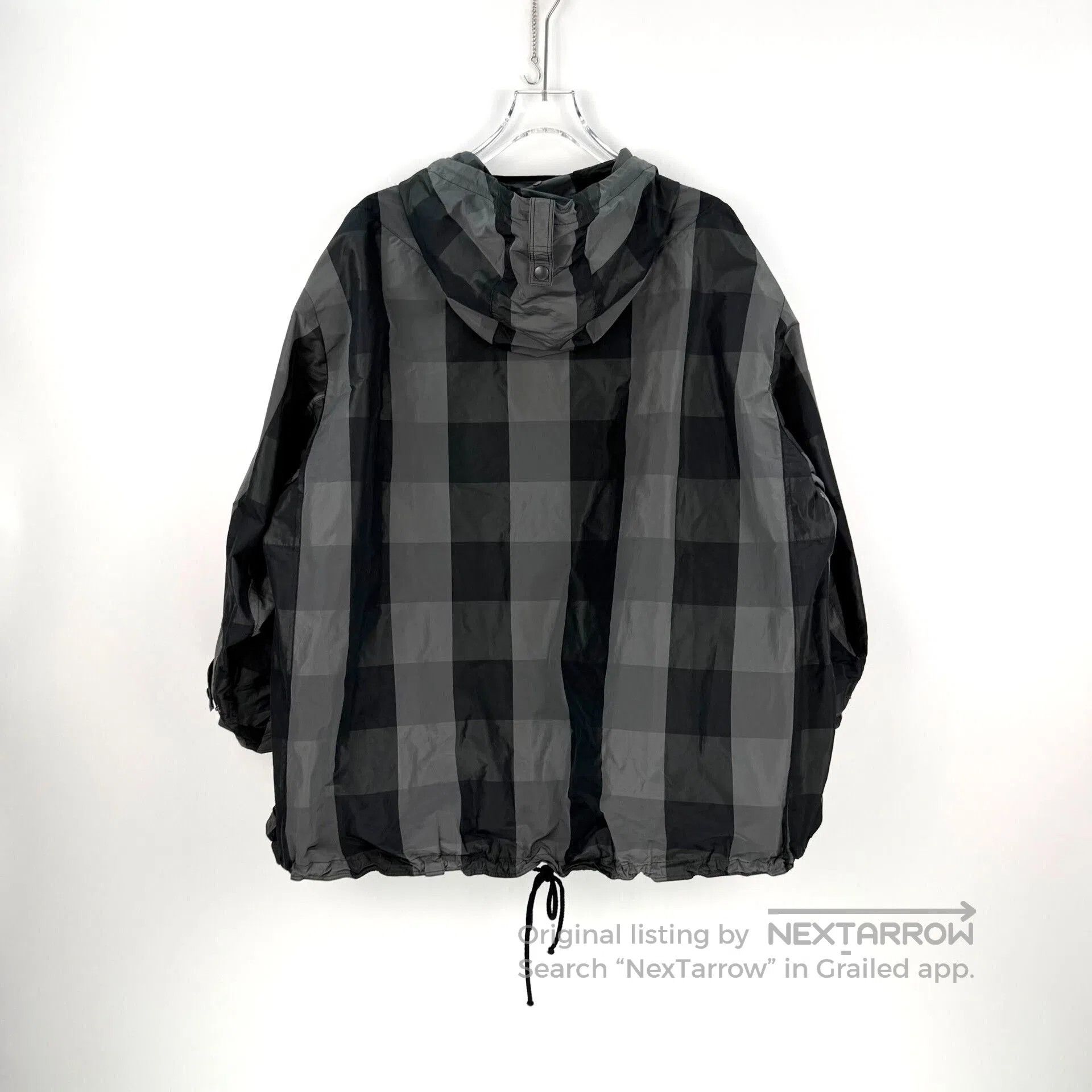 Dior dior black gray plaid logo hooded jacket. Size US S / EU 44-46 / 1 - 4 Thumbnail