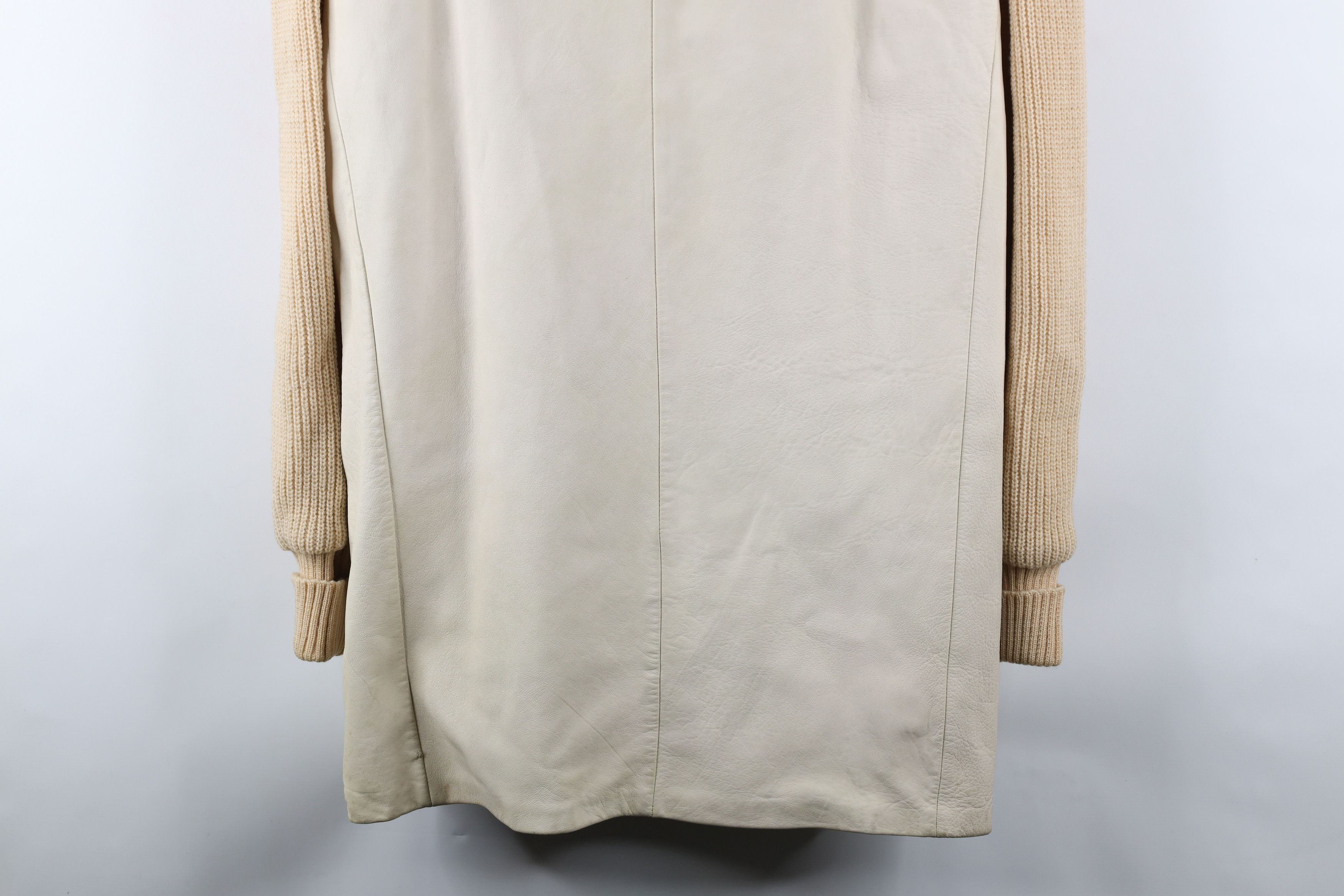 Vintage Vintage 60s Wool Knit Button Sweater Jacket Beige USA Size US L / EU 52-54 / 3 - 14 Thumbnail