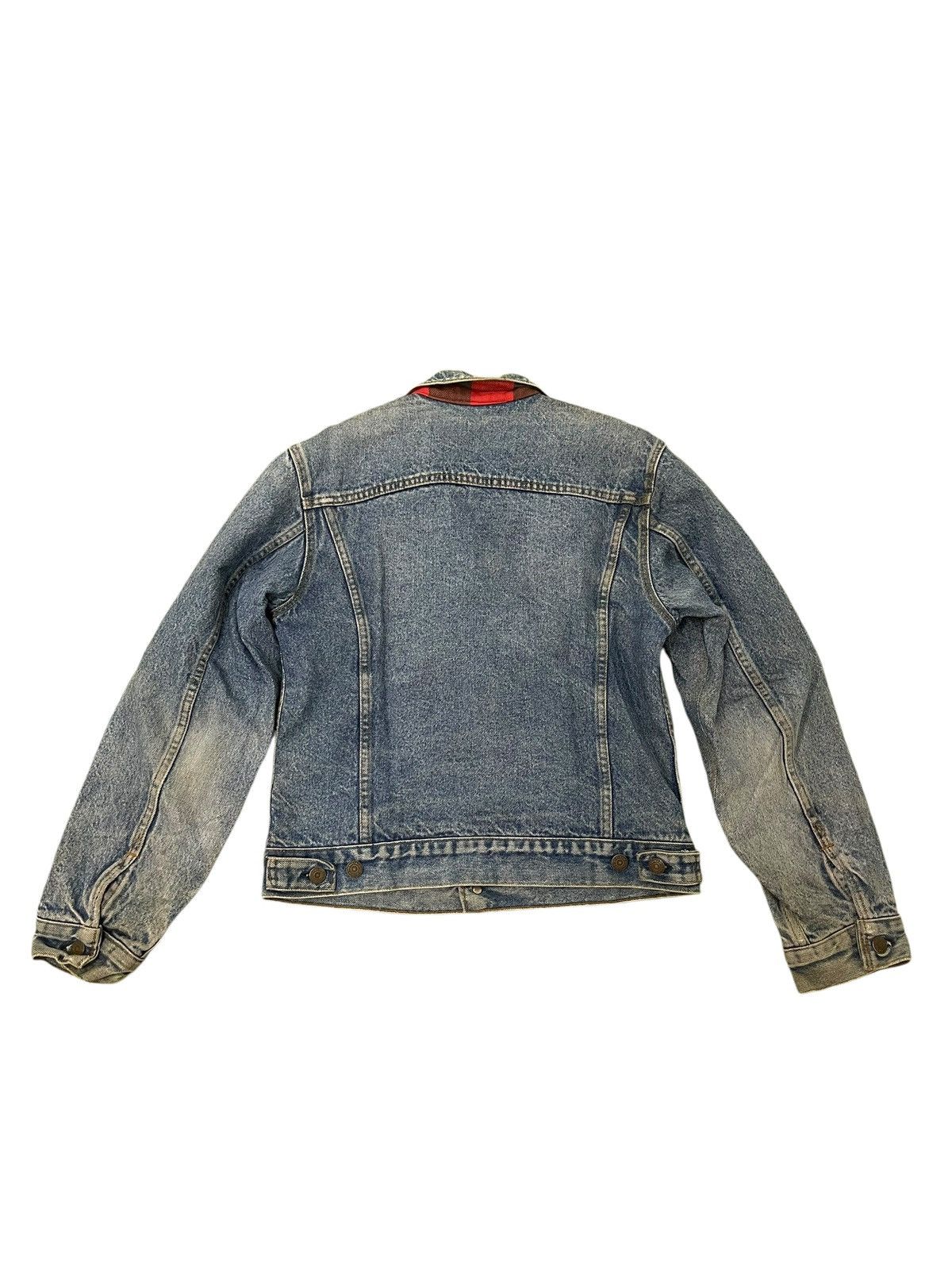 Levi's Vintage Clothing Vtg 1987 Levi’s Denim Trucker Jacket Flannel Lining 6🟩0 Size US S / EU 44-46 / 1 - 8 Thumbnail