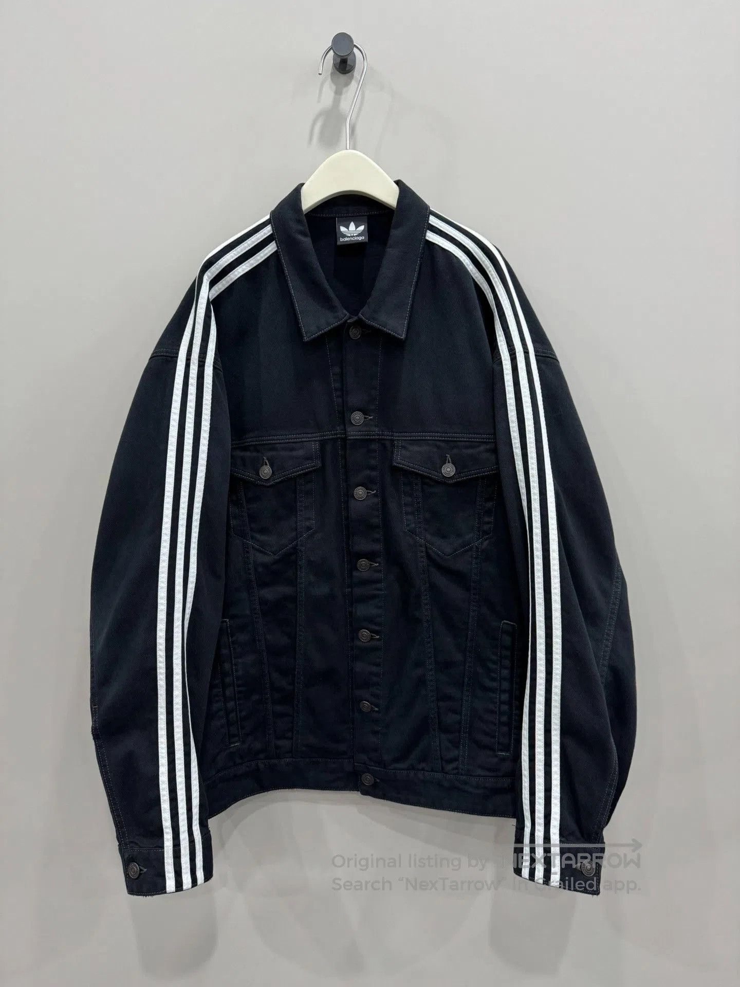 Balenciaga balenciaga adidas denim jacket size 2. Size US M / EU 48-50 / 2 - 1 Thumbnail