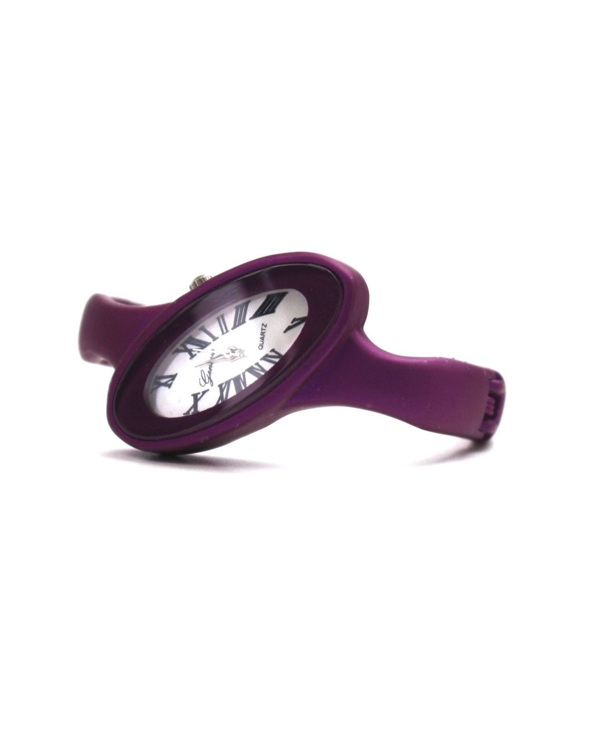 Hysteric Glamour 2000S PURPLE GENEVA OVAL CUFF WATCH – ROMAN NUMERAL QUARTZ Size ONE SIZE - 3 Thumbnail