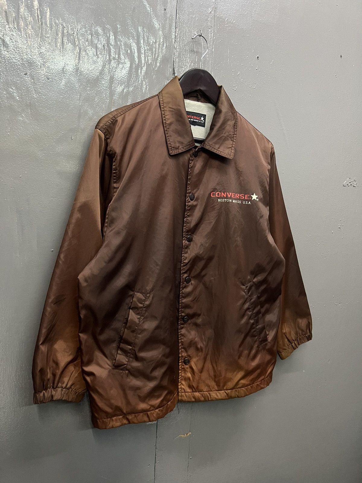 Converse Vintage Converse Boston Mass USA Jacket Size US M / EU 48-50 / 2 - 2 Thumbnail