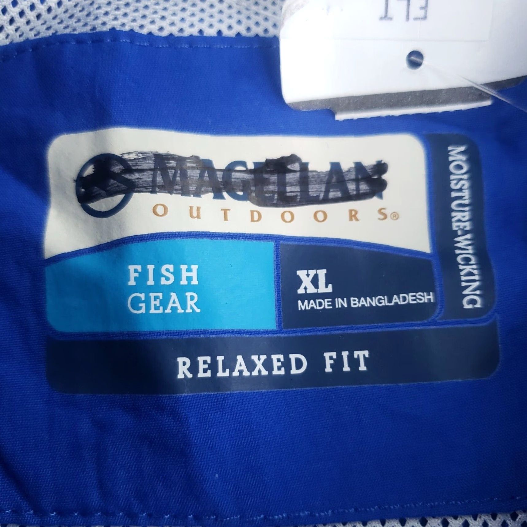 Vintage Magellan Shirt Mens XL Blue Button Up Angler Fit Vented Fishing Lightweight Size US XL / EU 56 / 4 - 5 Thumbnail