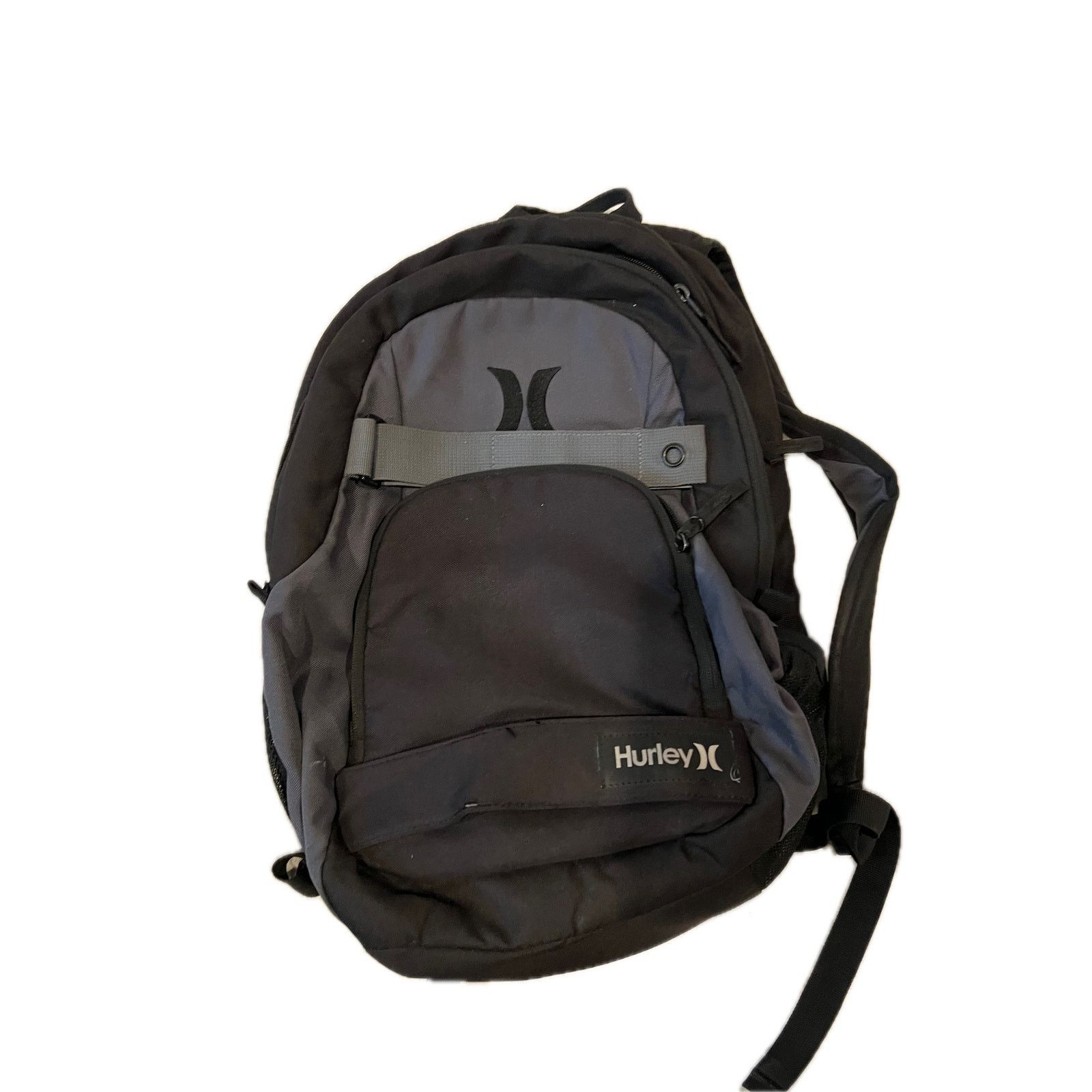 Hurley Hurley Black Gray Skater Backpack Size 28 - 1 Thumbnail