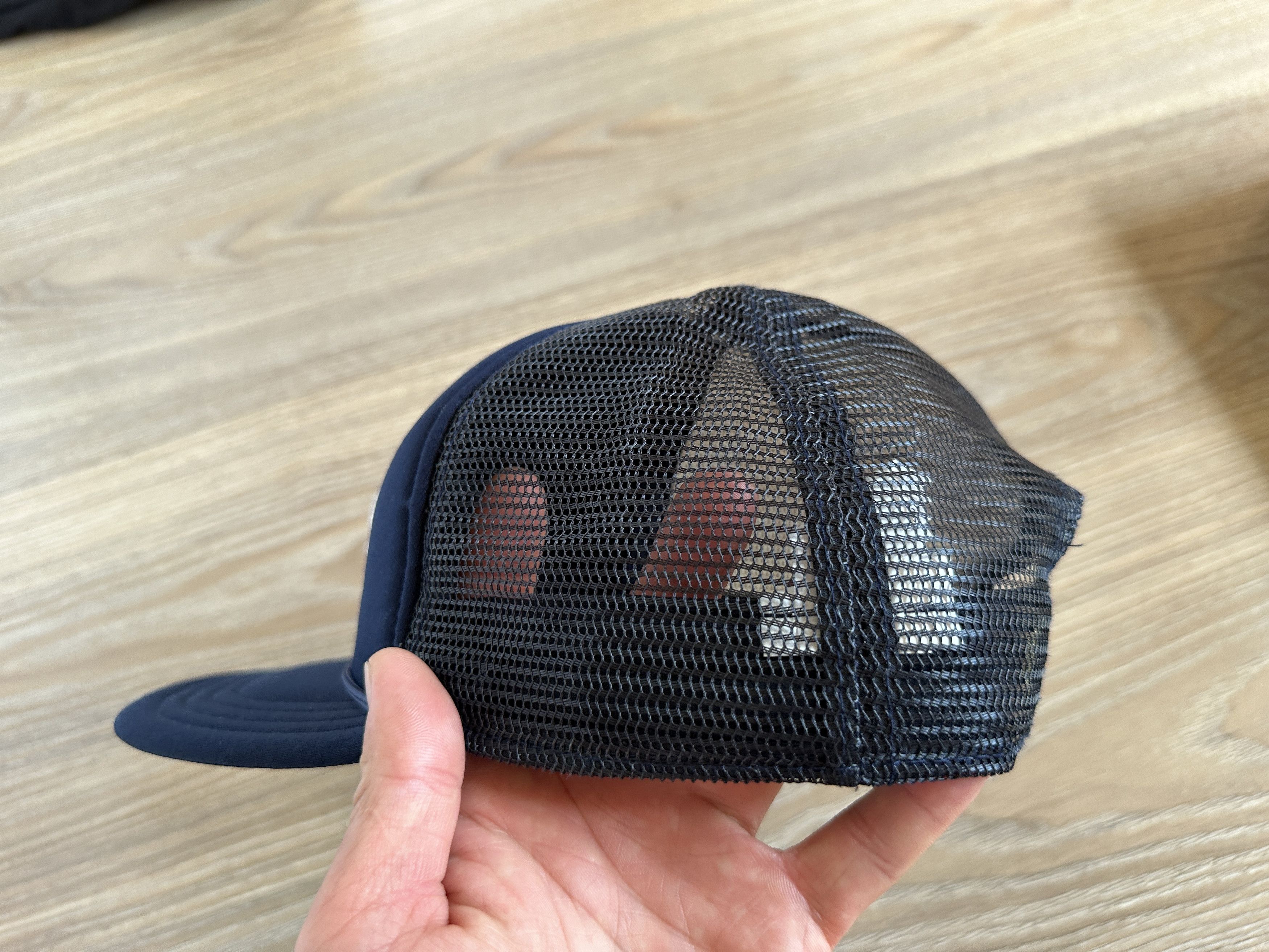 Vans Vans Vintage Blue Trucker Snapback Hat Size ONE SIZE - 4 Thumbnail