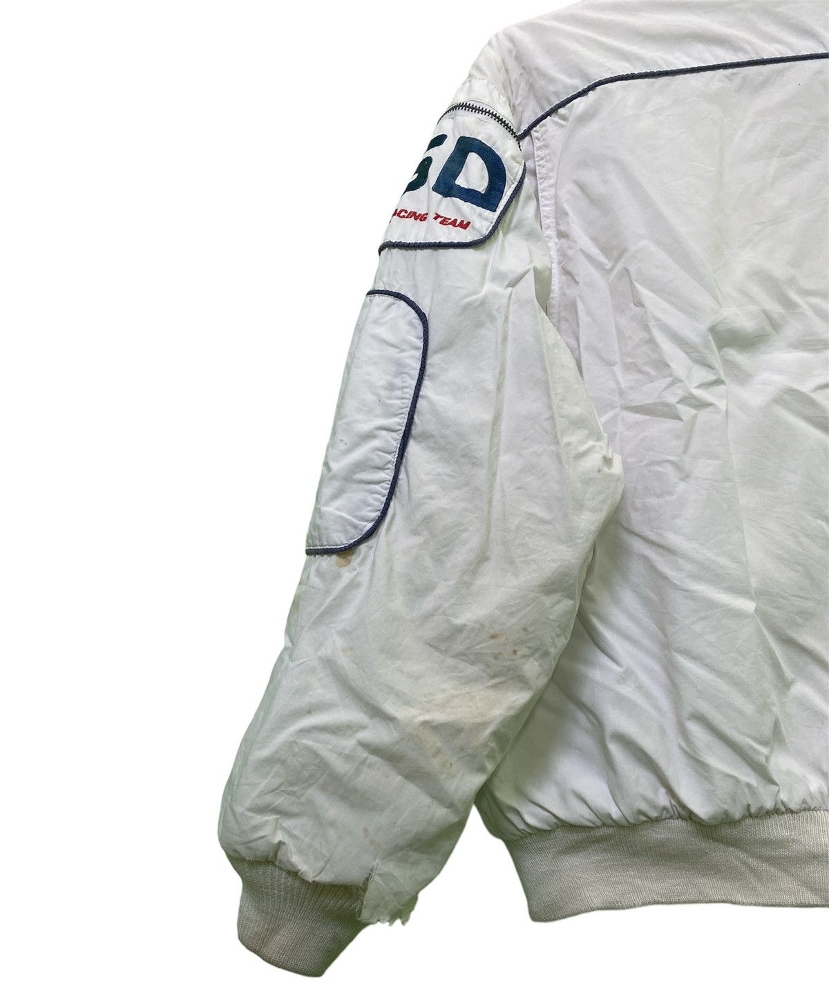 Godspeed Vintage British Godspeed Racing team Bomber Jacket Size US XL / EU 56 / 4 - 6 Thumbnail