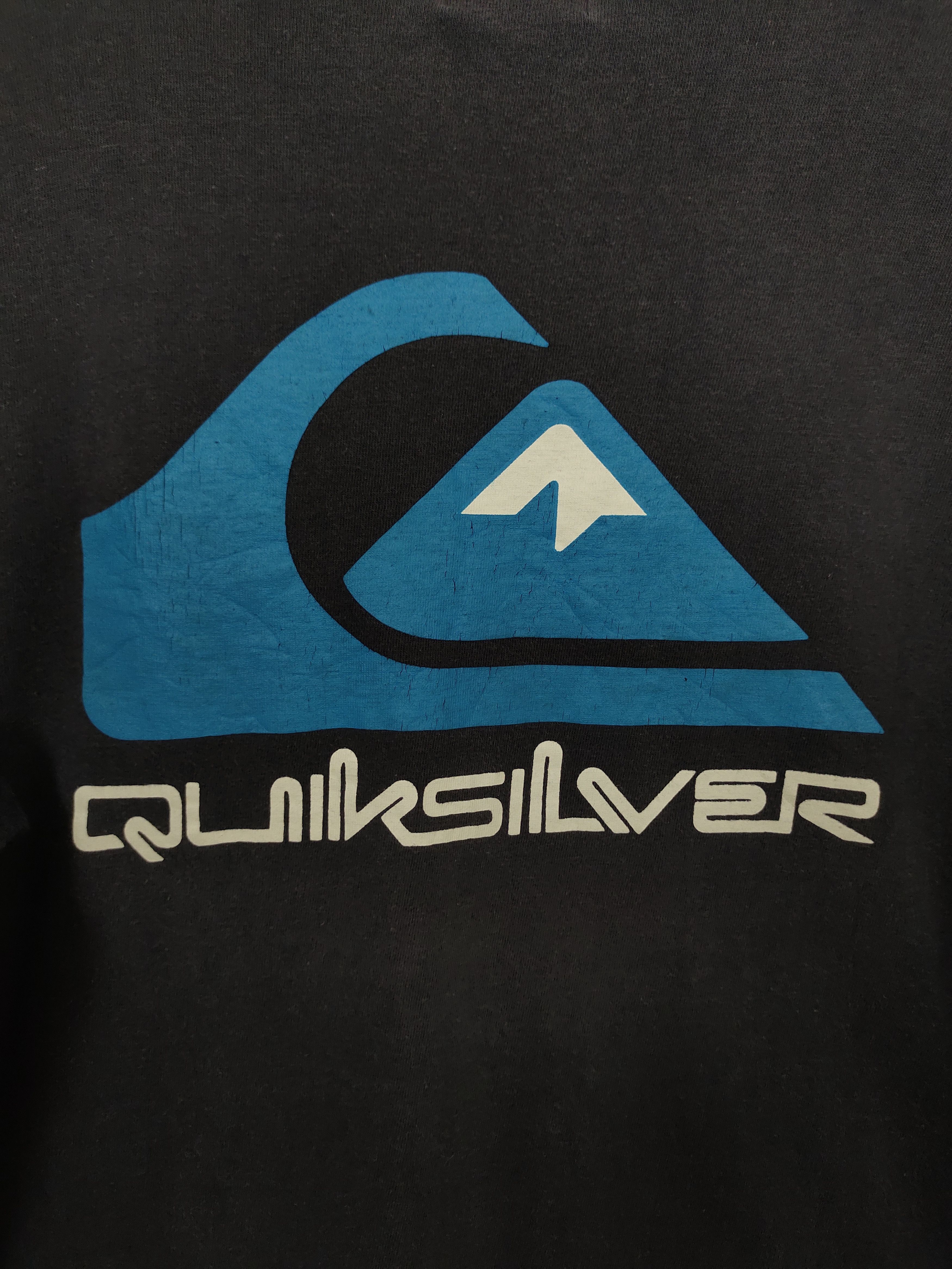 Quiksilver Vintage 90s Quiksilver Big Logo Longsleeve T Shirt Size US M / EU 48-50 / 2 - 3 Thumbnail