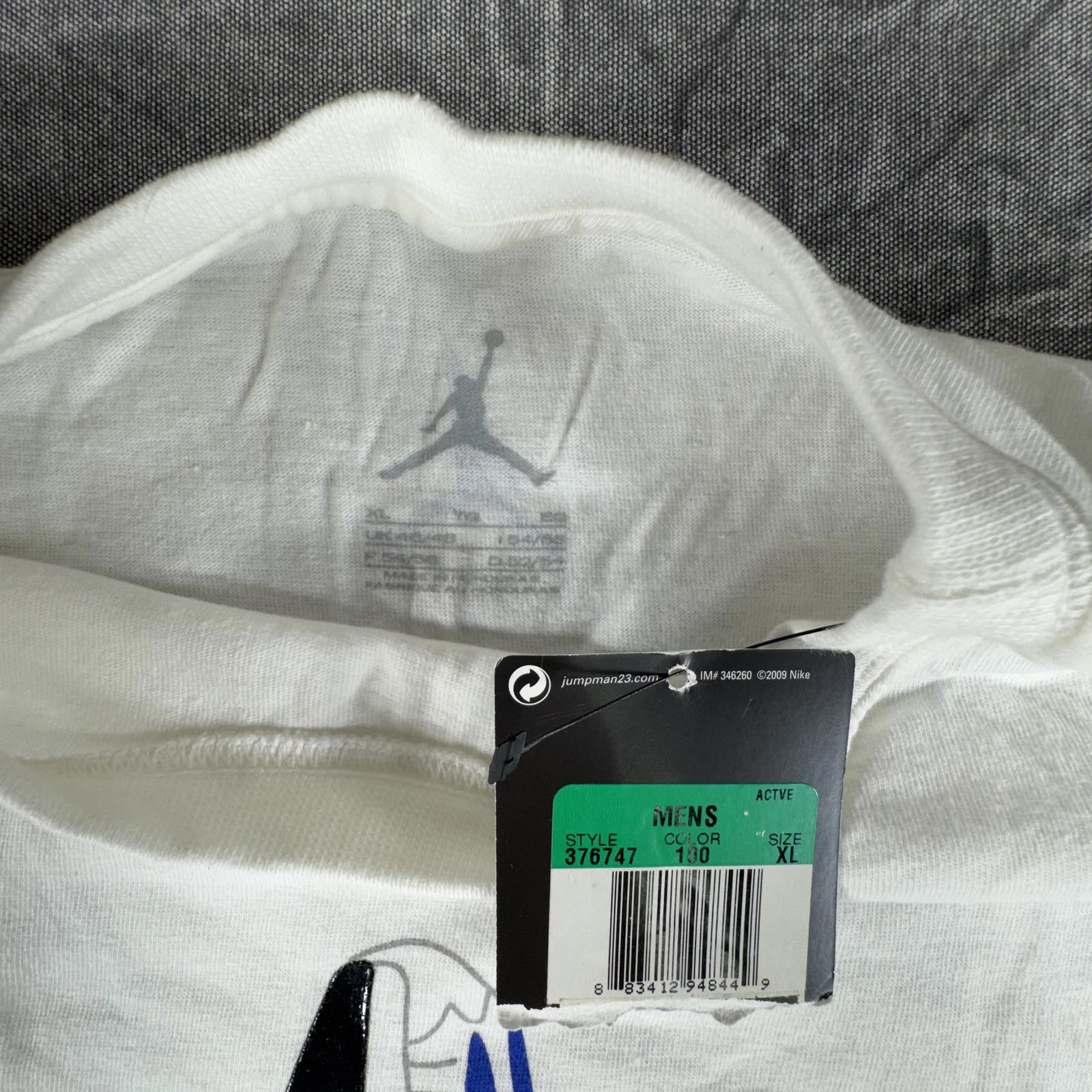 Jordan Brand Air Jordan Shirt Men's XL White 2011 Concord 2011 NEW Size US XL / EU 56 / 4 - 5 Thumbnail