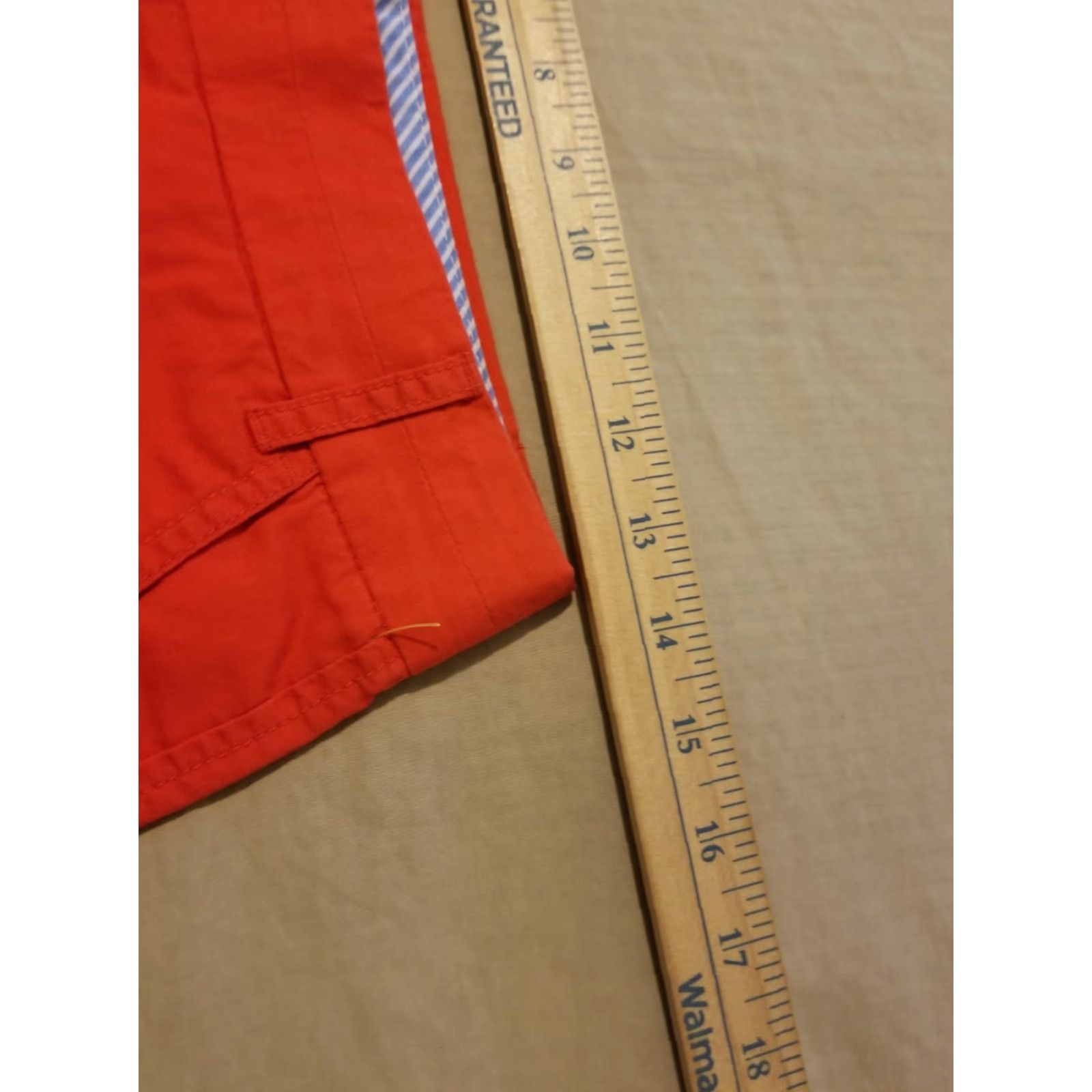 J.Crew Womens J. Crew Shorts Khaki 00 Orange Cotton Chino Stretch Shirt Or Shorts? Size 24" / US 00 / IT 34 - 4 Thumbnail