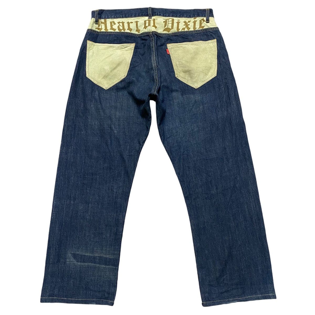 Engineered Garments 'HEARTS OF DIXIE' Cootie Denim Jeans Leather Pocket Size US 34 / EU 50 - 1 Thumbnail