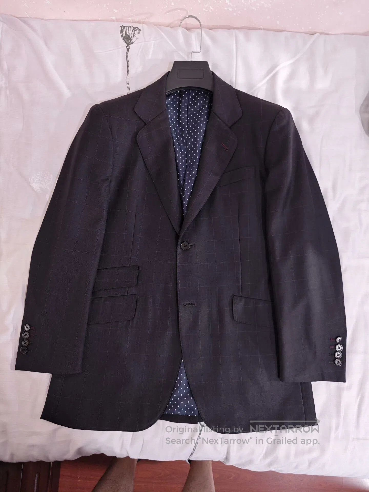 Ermenegildo Zegna Zegna Custom Wool and Linen Suit. Size US M / EU 48-50 / 2 - 5 Thumbnail
