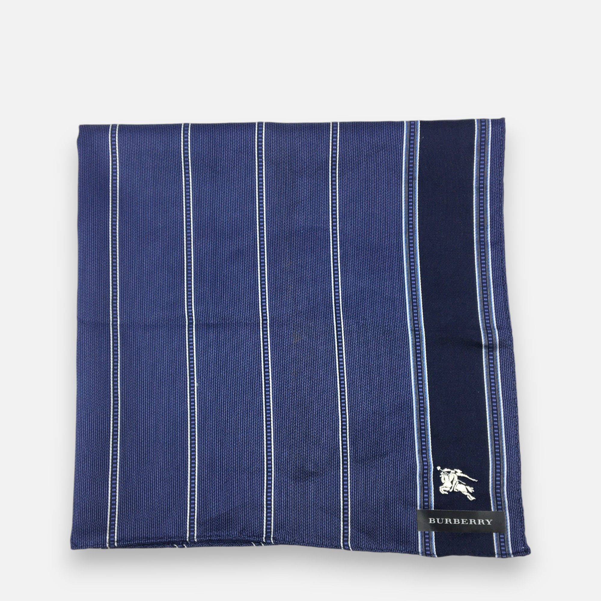 Burberry Vintage Burberry Handkerchief Pocket Square Bandana Size ONE SIZE - 2 Thumbnail