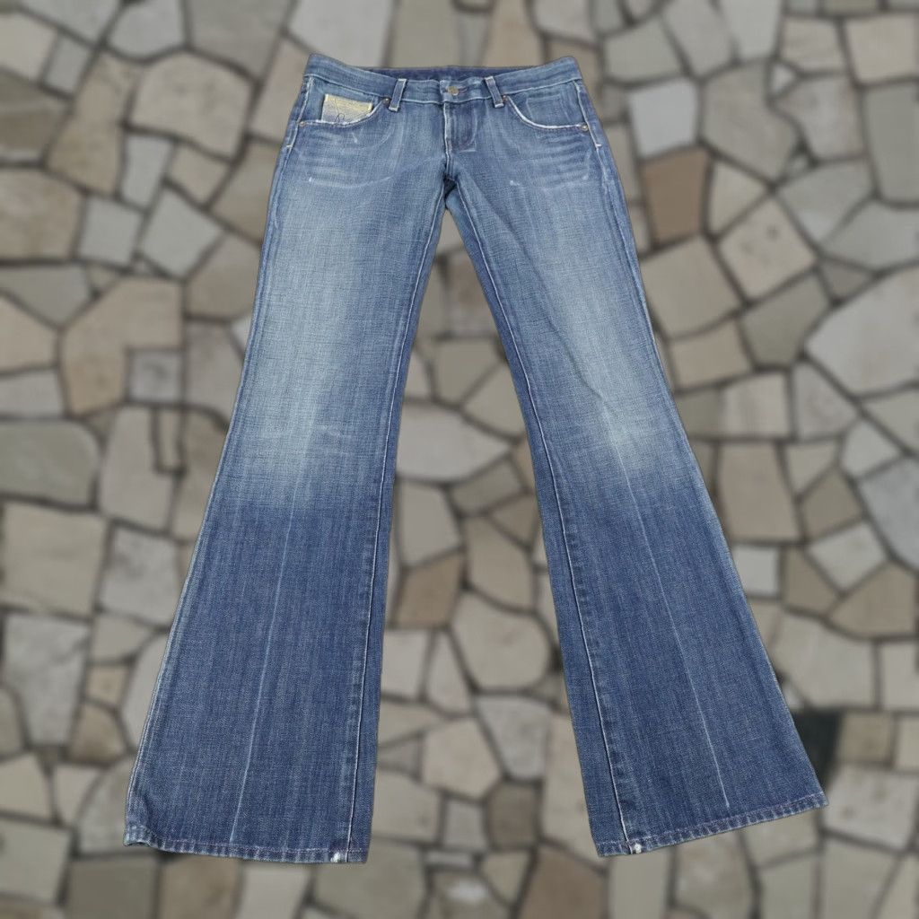 Citizens Of Humanity VINTAGE Citizens of Humanity Jeans Womens 29 Blue Denim Flare Leg Low Rise 100% Cotton Made USA Womens Jeans Size 29" - 1 Thumbnail