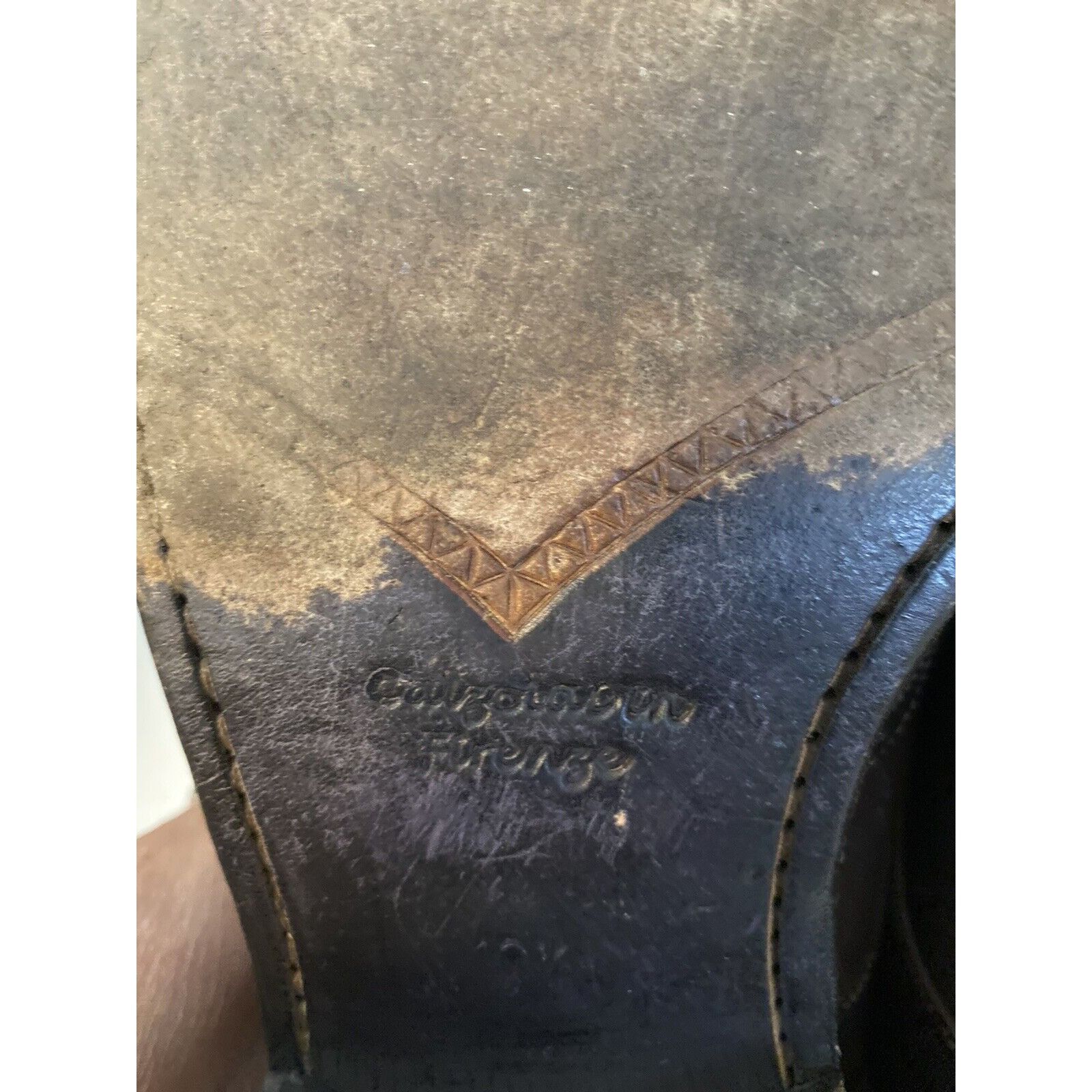Vintage Calzoleria Harris Italy Barney's NY Handmade Oxford Wing Tip Size US 10.5 / EU 43-44 - 9 Thumbnail