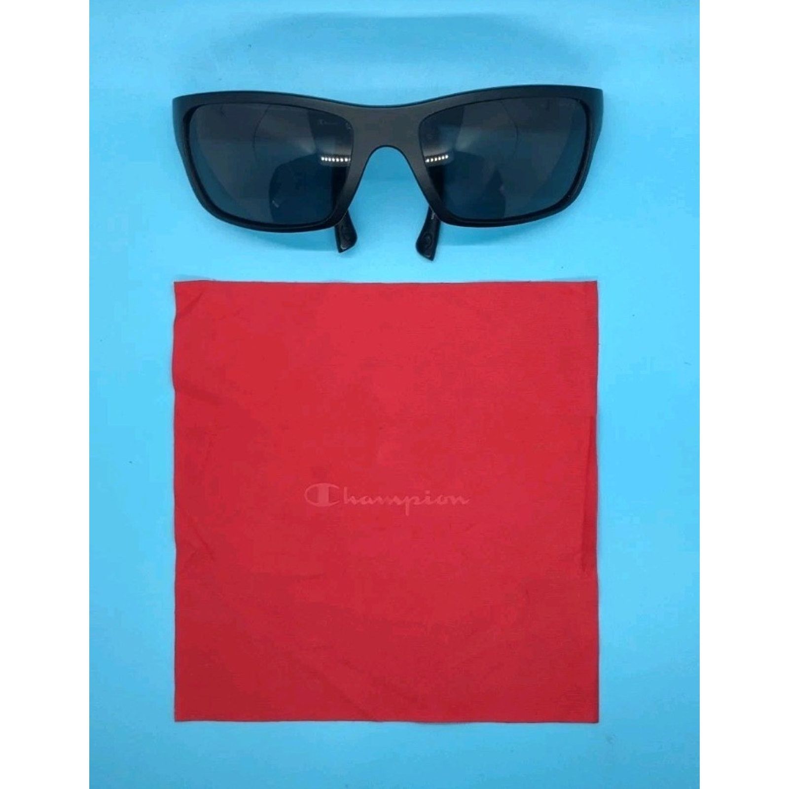 Champion Champion Model CUTR2020CA Matte Black Sunglasses W/Hard Case Size ONE SIZE - 6 Thumbnail