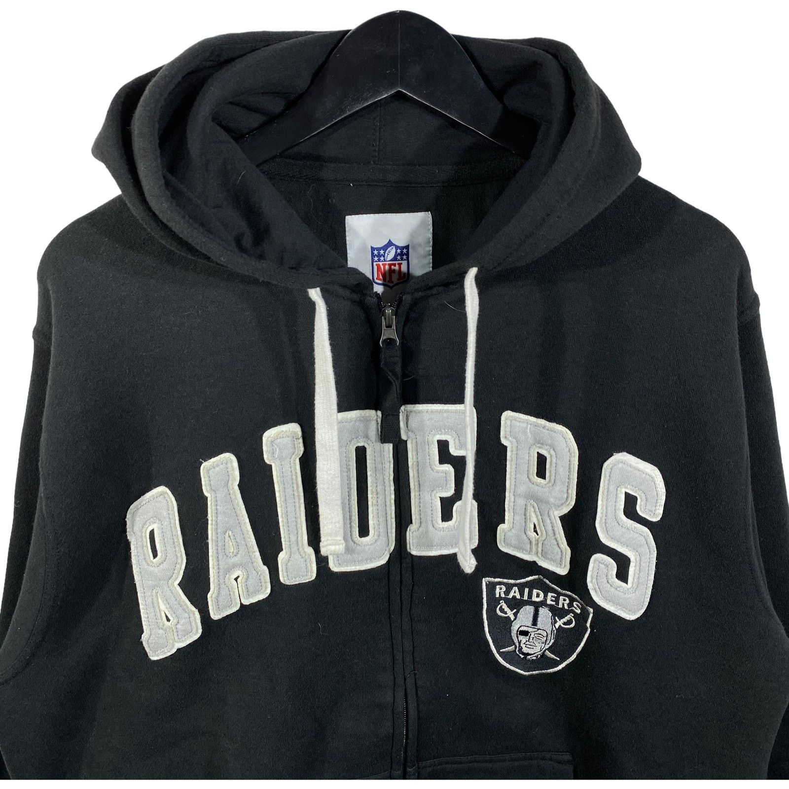 NFL Oakland Raiders NFL Full-Zip Hoodie Size US XL / EU 56 / 4 - 4 Thumbnail
