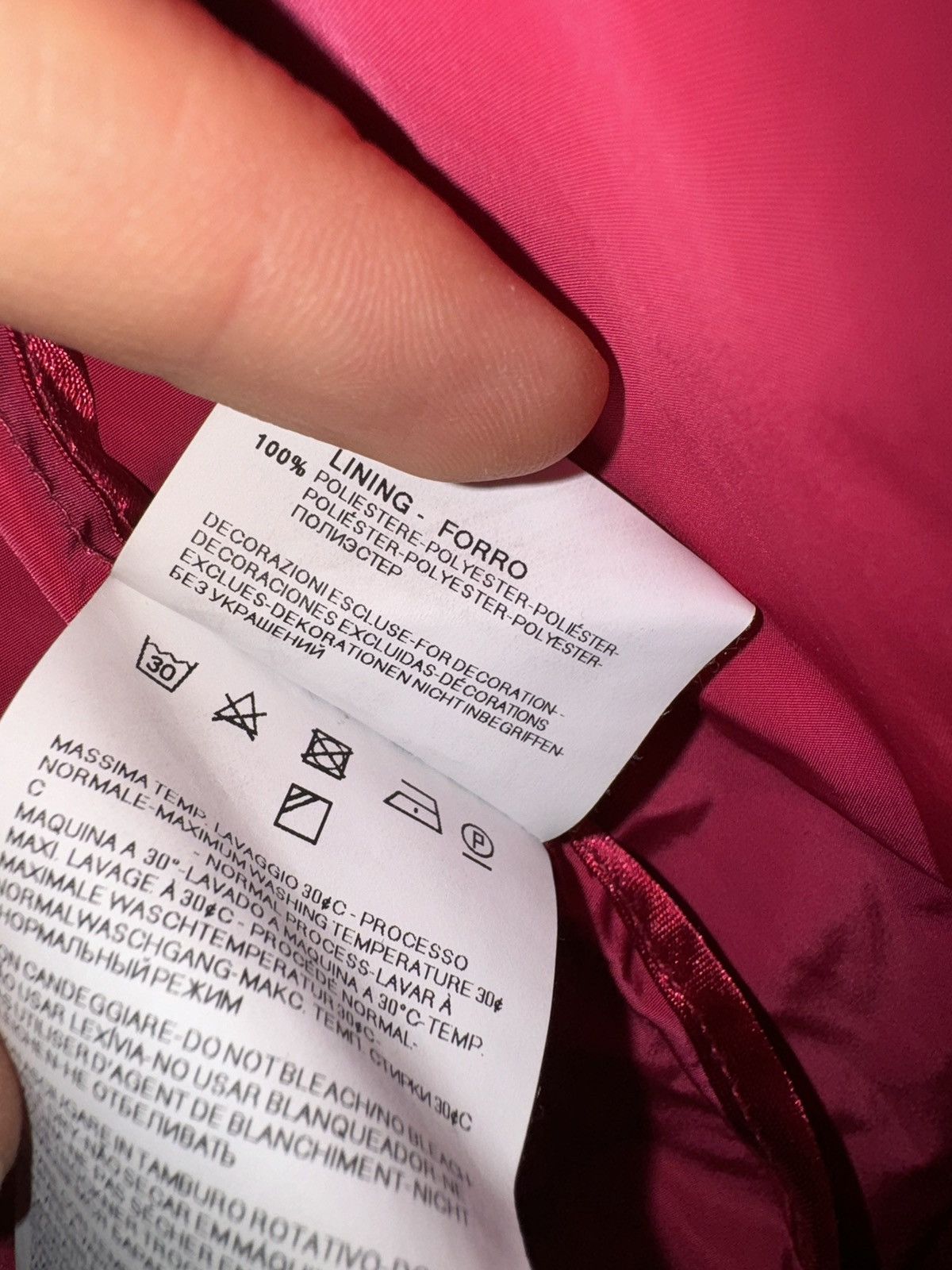 Armani Armani Jeans pink coat trench women rare vintage jacket Size M / US 6-8 / IT 42-44 - 10 Thumbnail