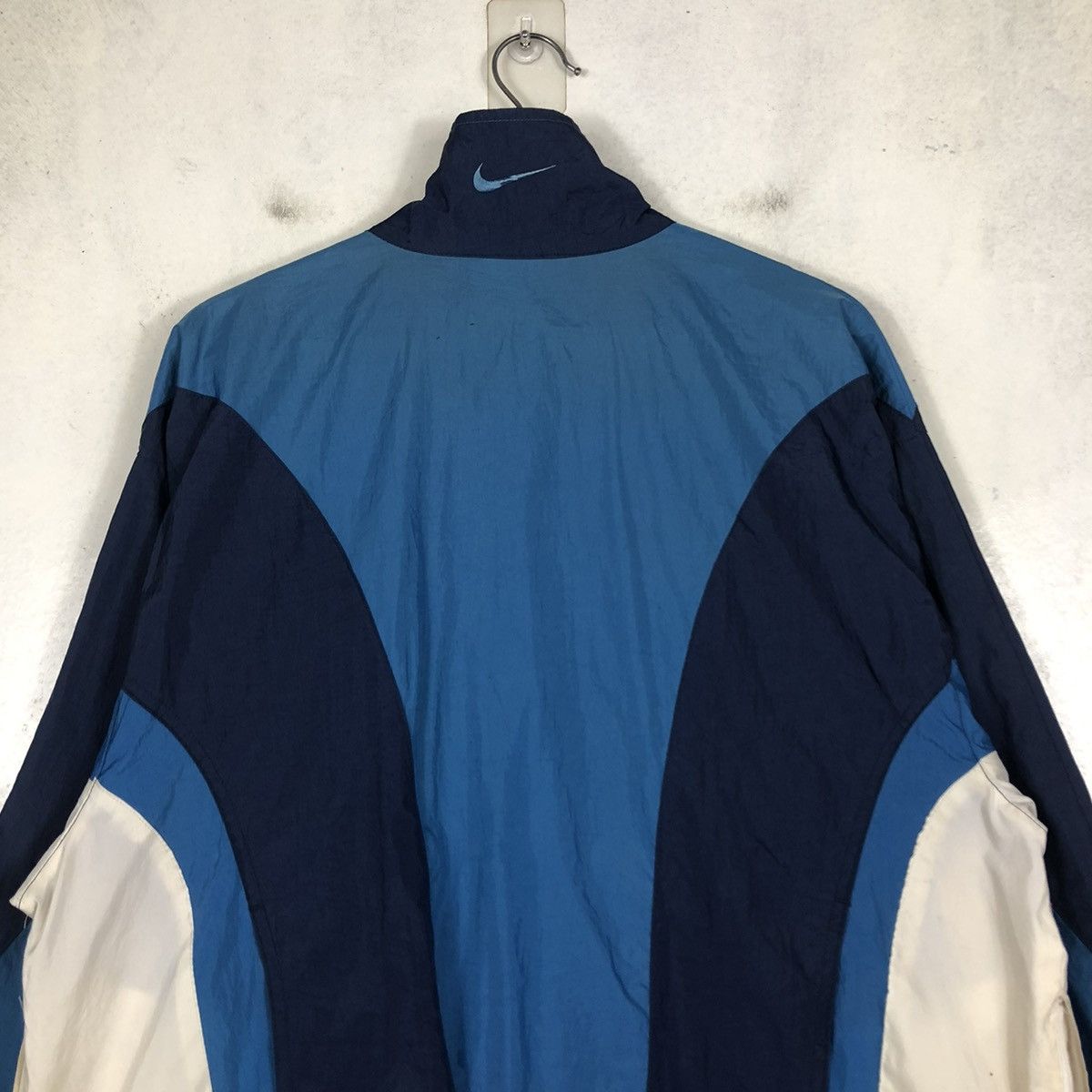 Nike 📌VINTAGE NIKE WINDBREAKER ANORAK JACKET BIG SWOOSH Size US M / EU 48-50 / 2 - 11 Thumbnail