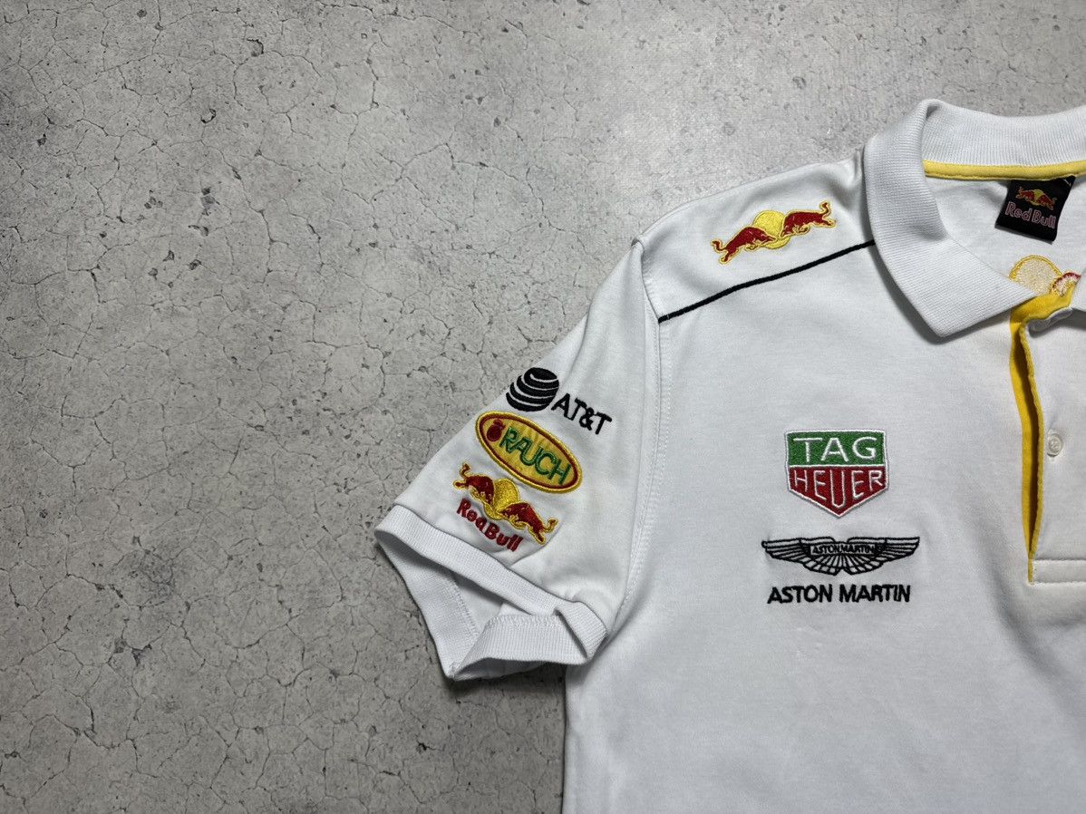 Red Bull Red Bull Aston Martin Racing Vintage Polo Shirt Size US M / EU 48-50 / 2 - 3 Thumbnail