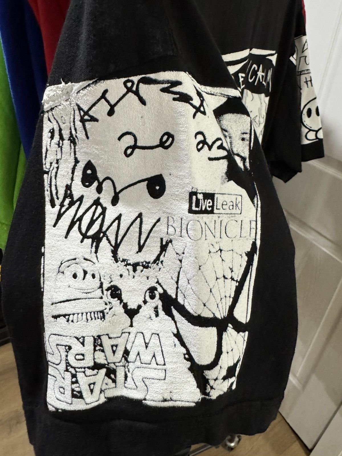 Asspizza Stream Tee Black