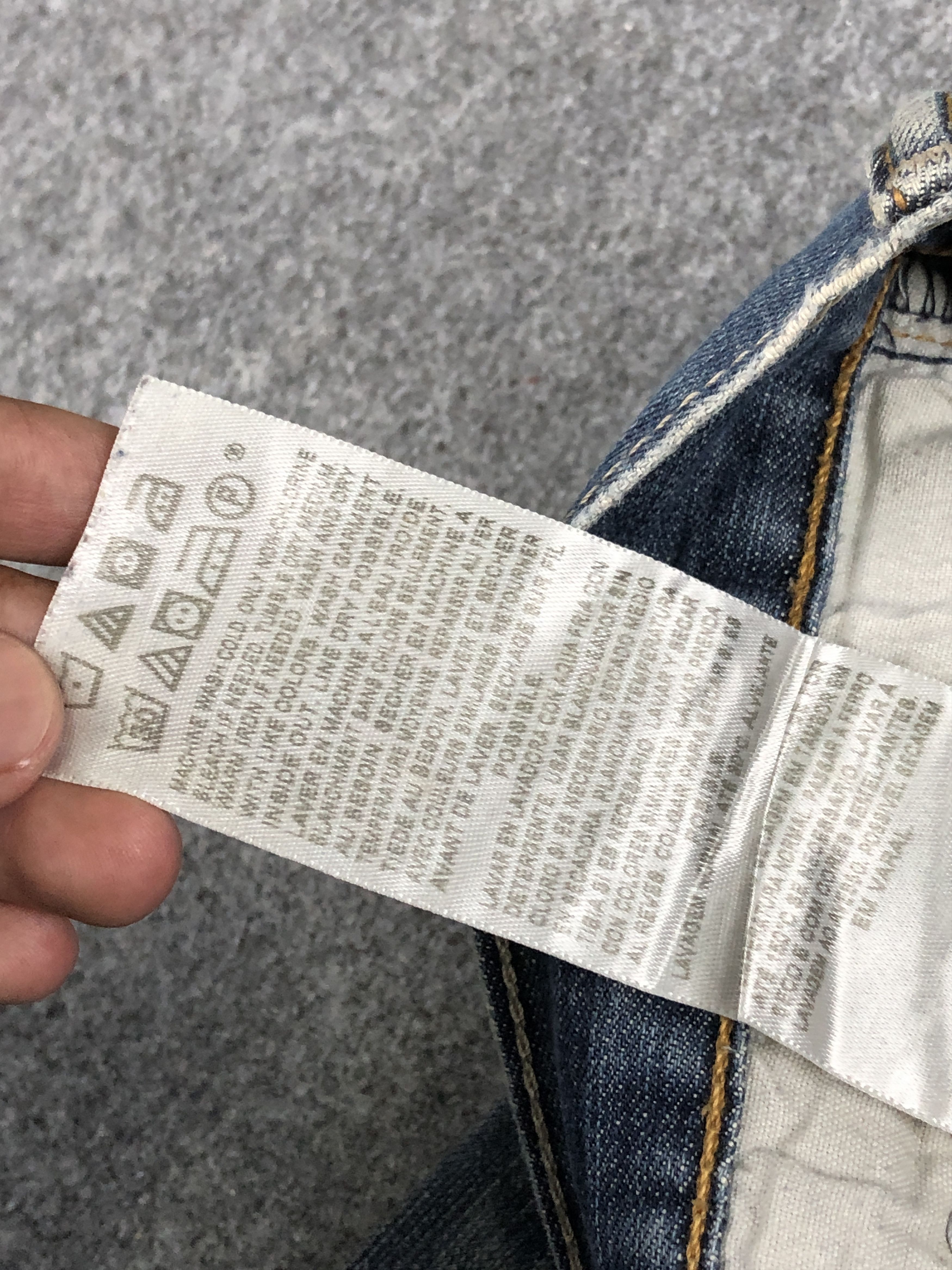 Levi's × Vintage Vintage Dirty Wash Levis 514 Slim Straight Jeans DP2462 Size US 33 - 9 Thumbnail
