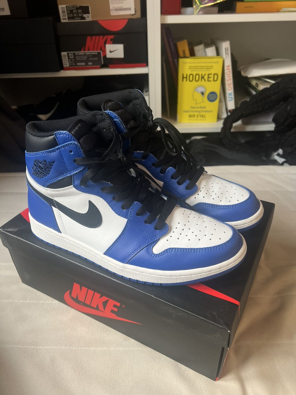 Jordan Brand × Nike Nike Jordan 1 Retro High Game royal Size US 11 / EU 44 - 1 Thumbnail