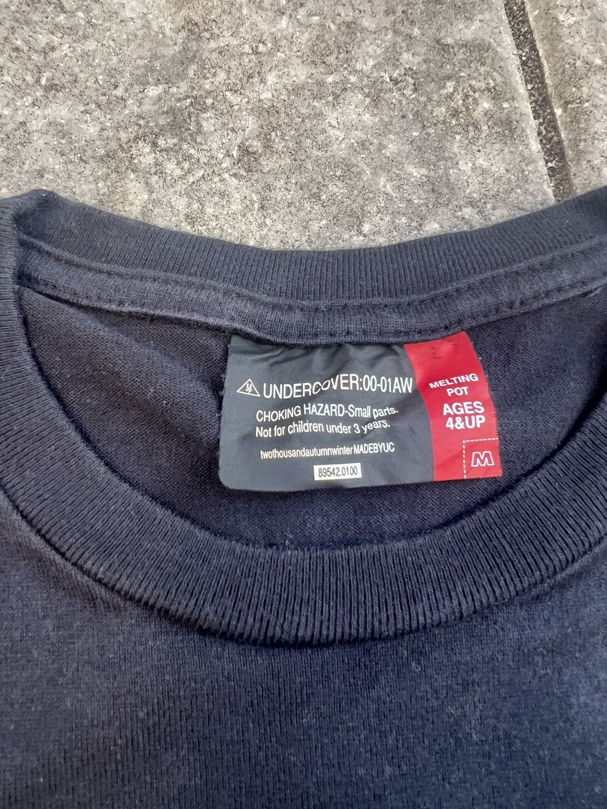 Undercover Undercover AW00 ‘Melting Pot’ Tee Size US M / EU 48-50 / 2 - 3 Thumbnail
