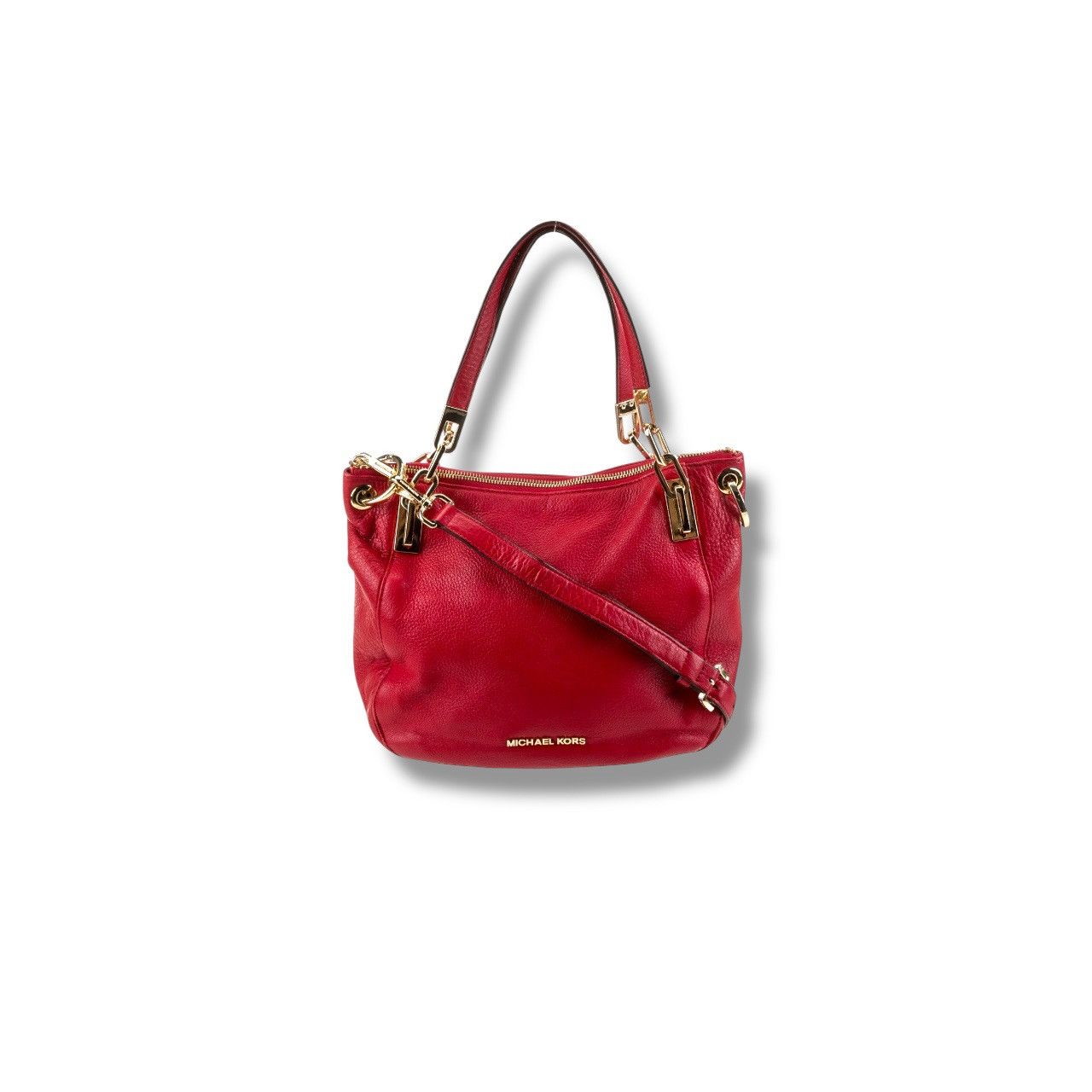Michael Kors Michael Kors Red Leather Crossbody Bag Size ONE SIZE - 4 Thumbnail